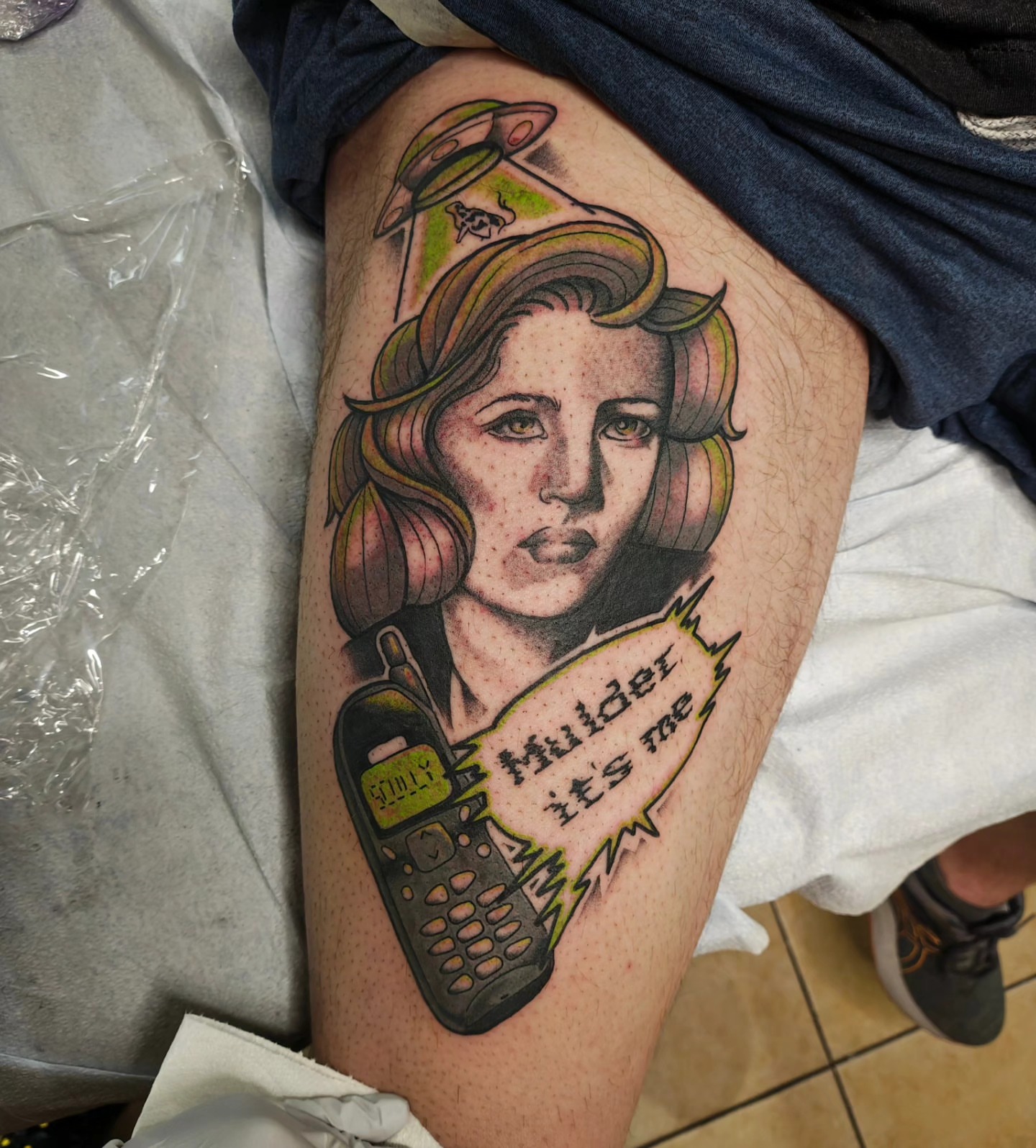 Tattoo by @leximakestattoos — american_traditional, dotwork