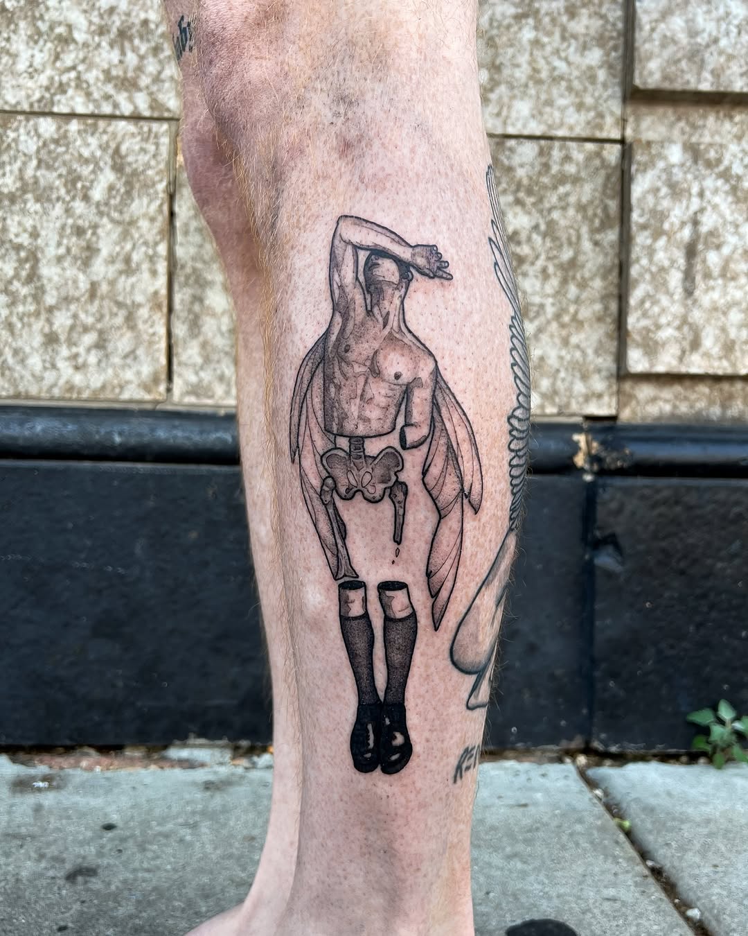 Tattoo by @cash_only_tattoos — black_and_grey, realism