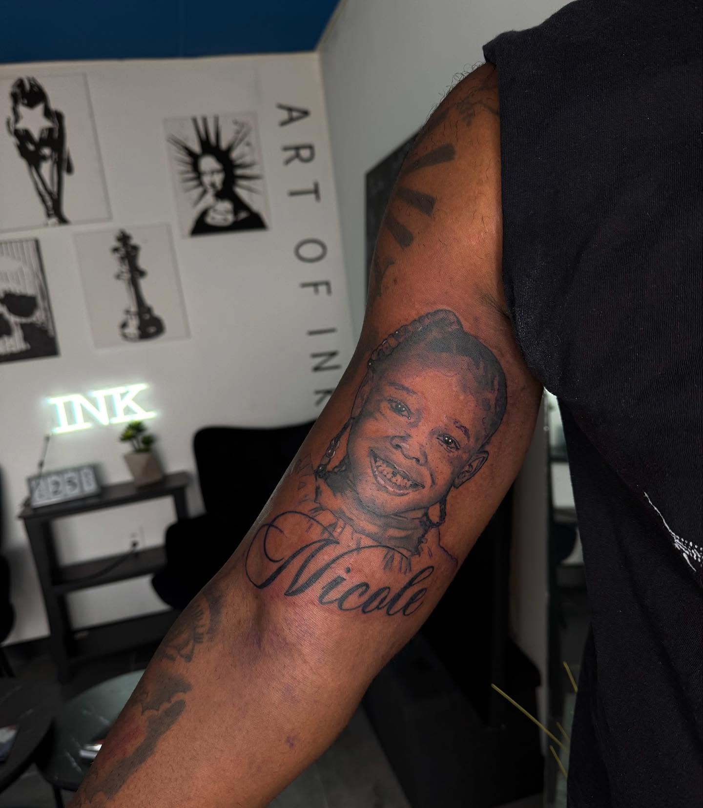 Tattoo by @shyluhv — realism