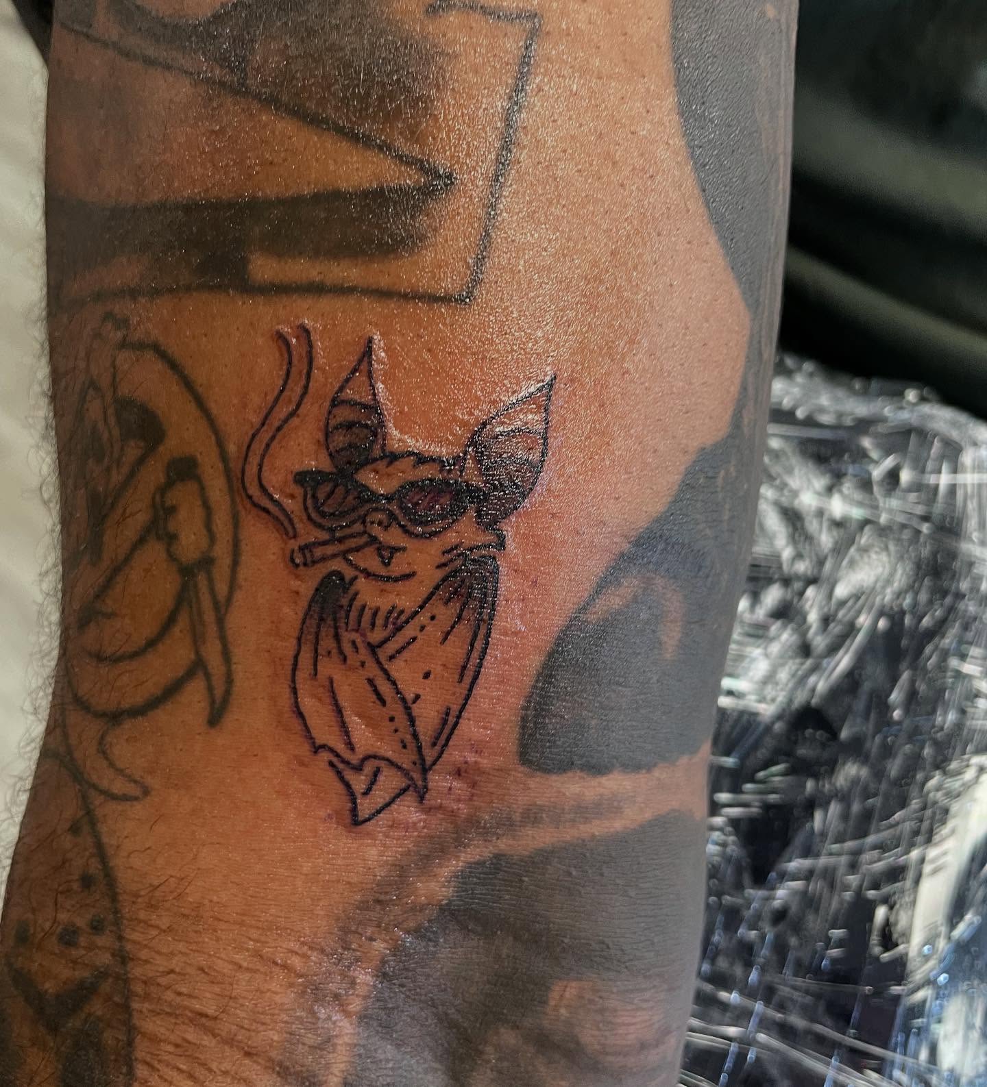 Tattoo by @alexis_studeman — black_and_grey