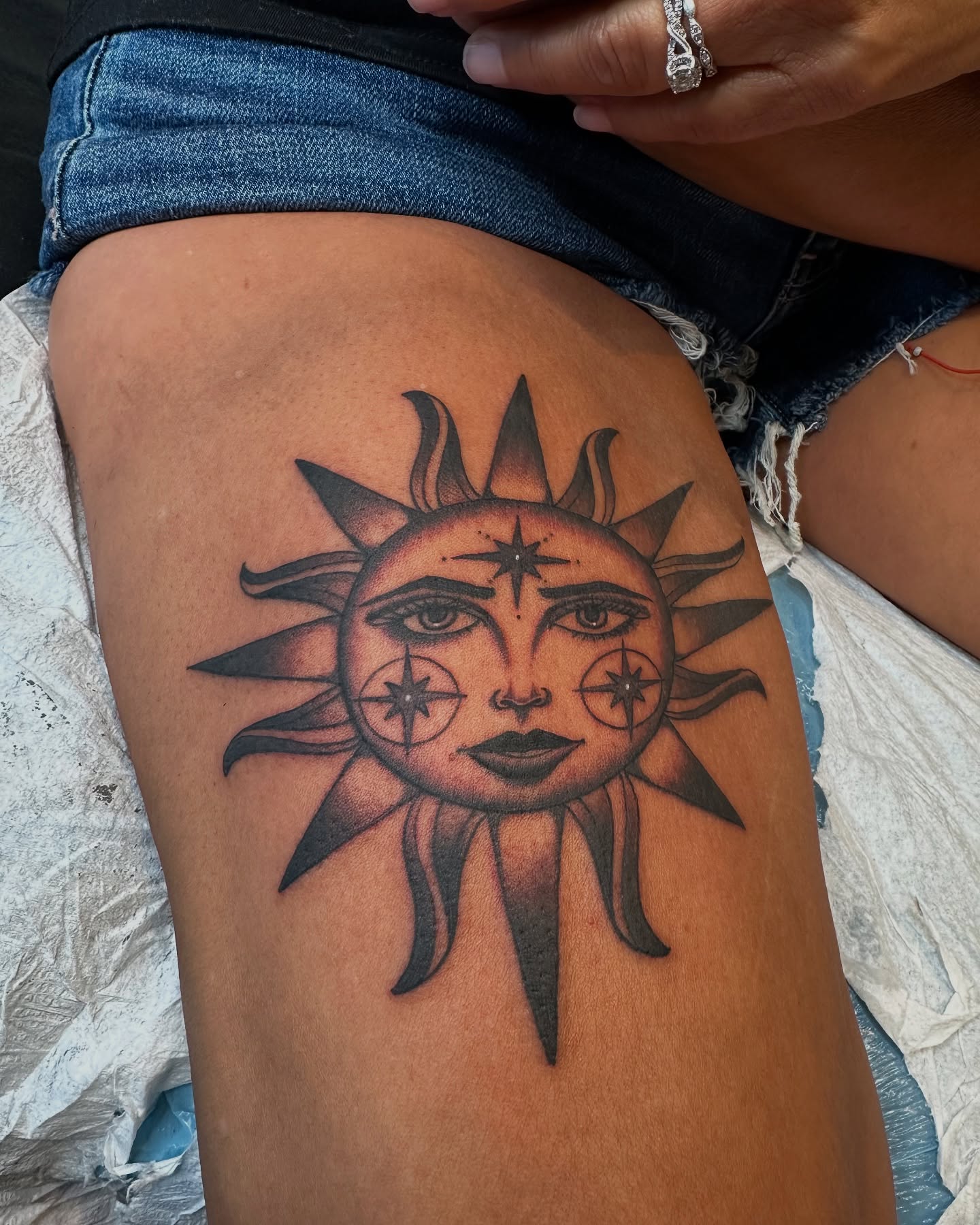 Tattoo by @juareztattoos — american_traditional, black_and_grey