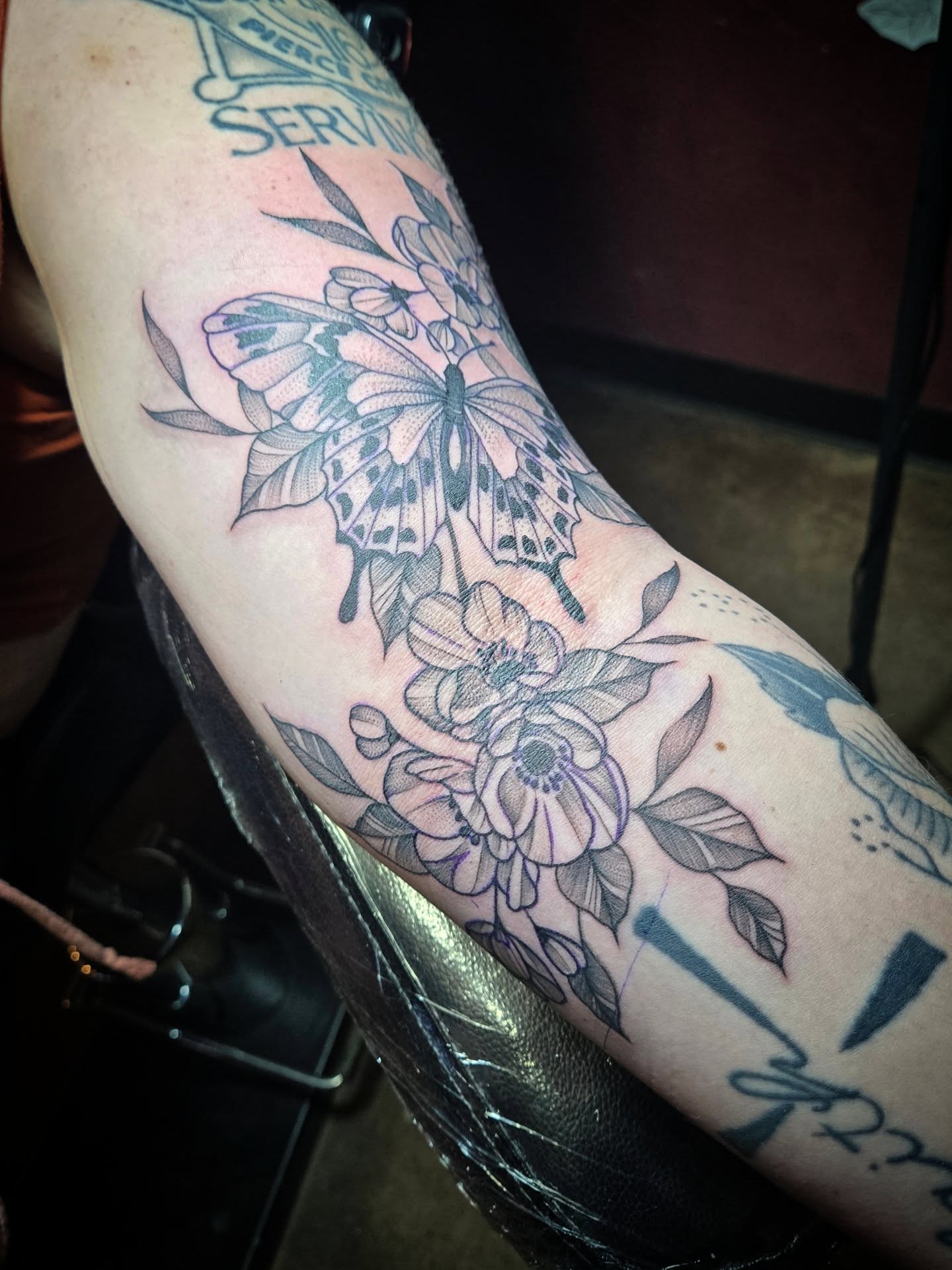 Tattoo by @killer_cait — black_and_grey
