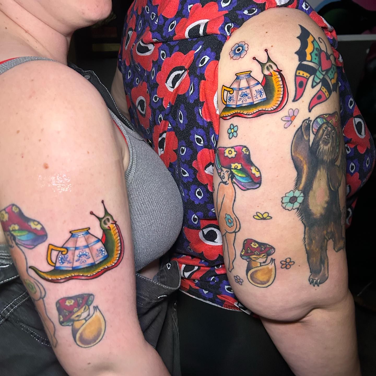 Tattoo by @charlld0 — new_school, illustrative