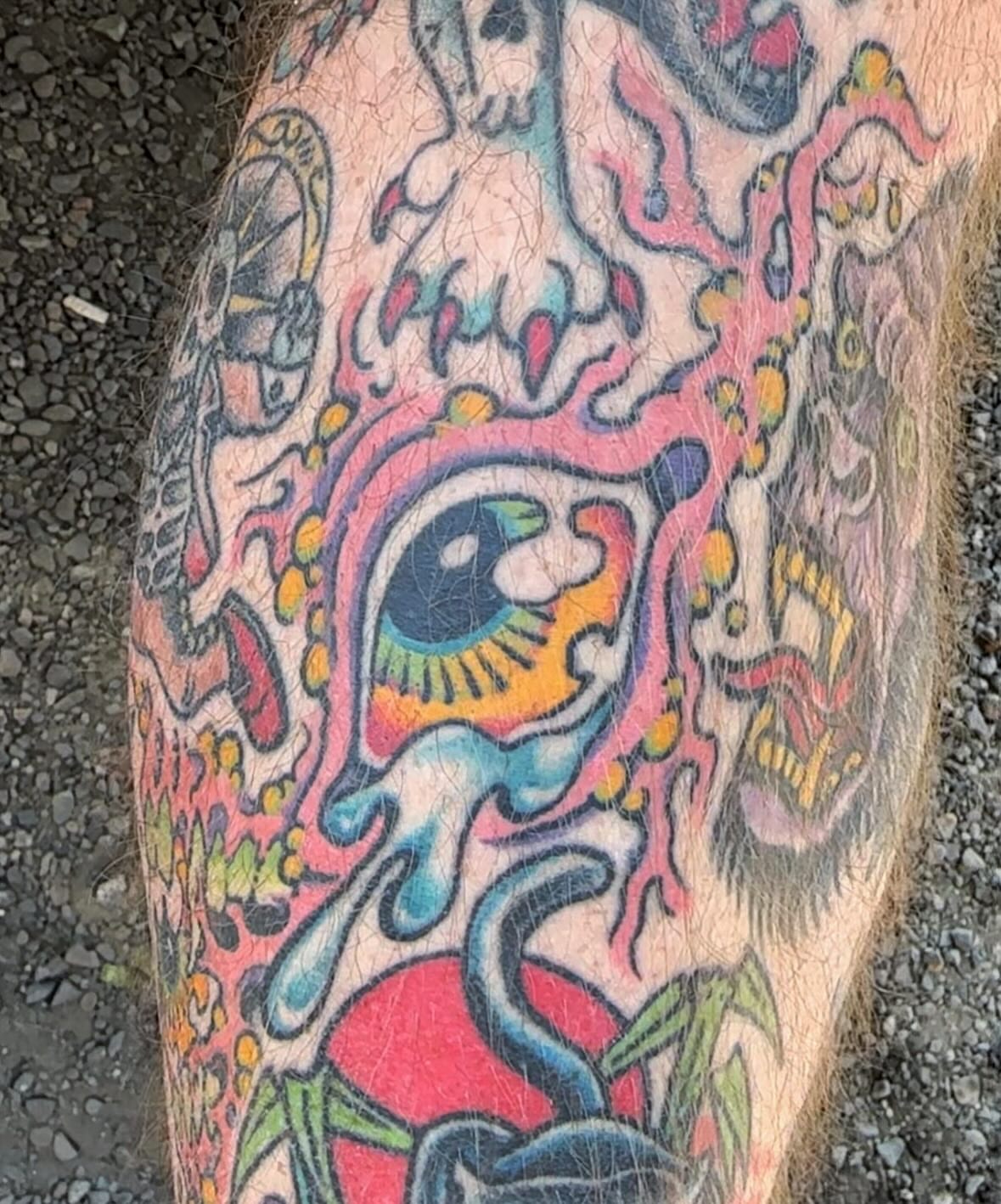 Tattoo by @mollygotlib — new_school, surrealism