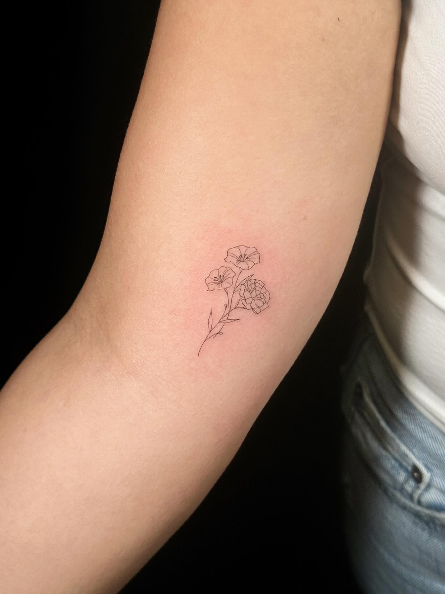 Tattoo by @kphaninks โ fine_line