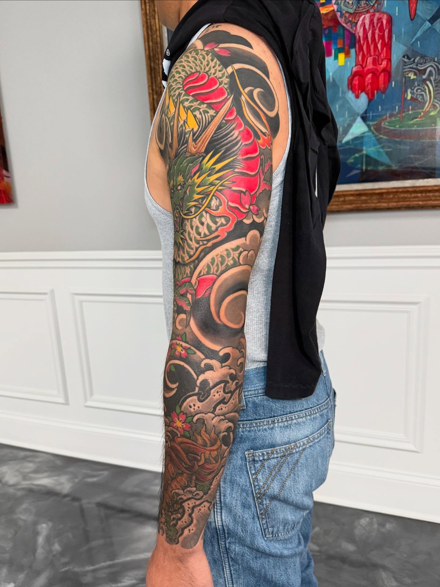Tattoo by @mekong_lotus — japanese_irezumi