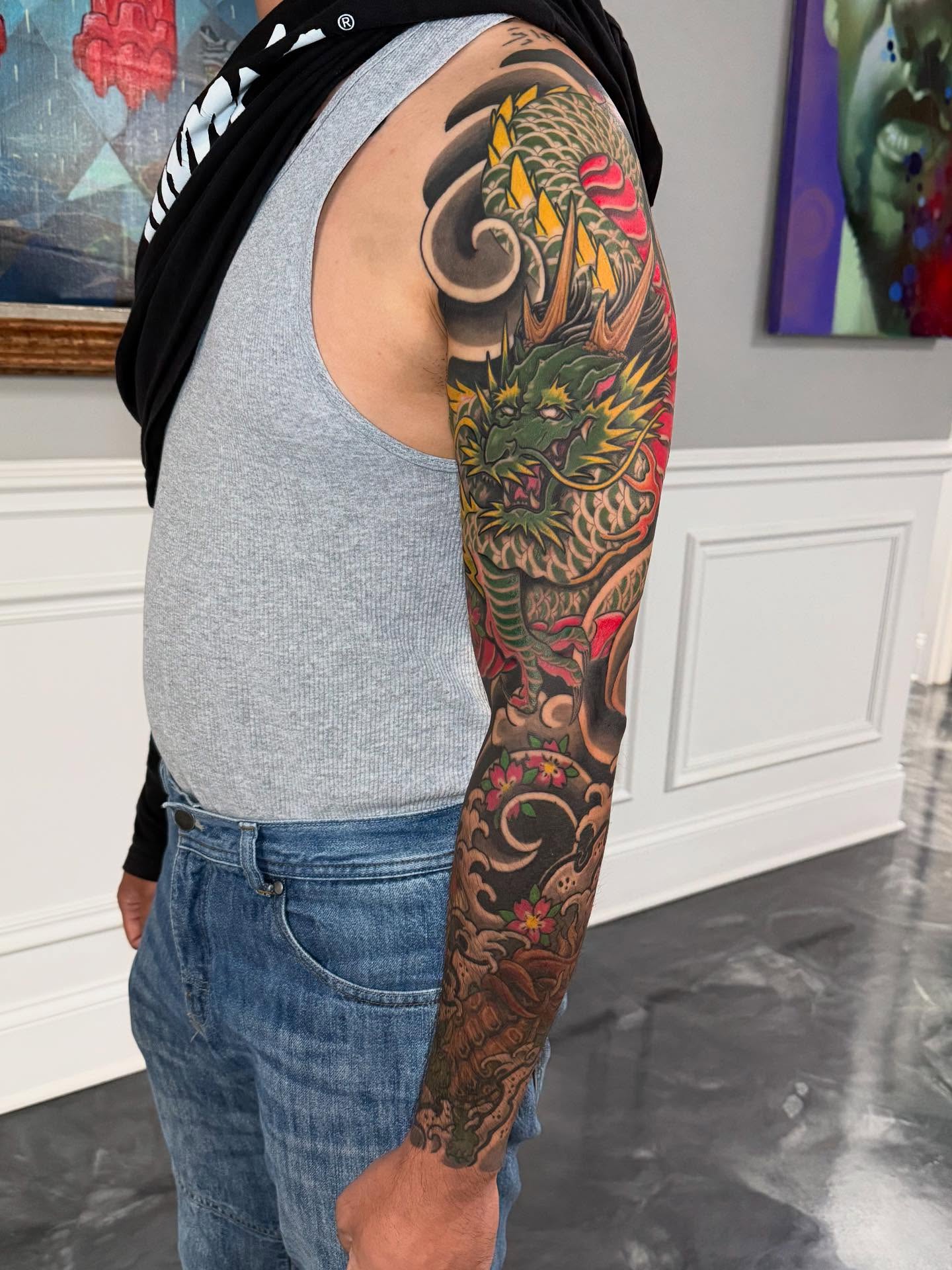 Tattoo by @mekong_lotus — japanese_irezumi