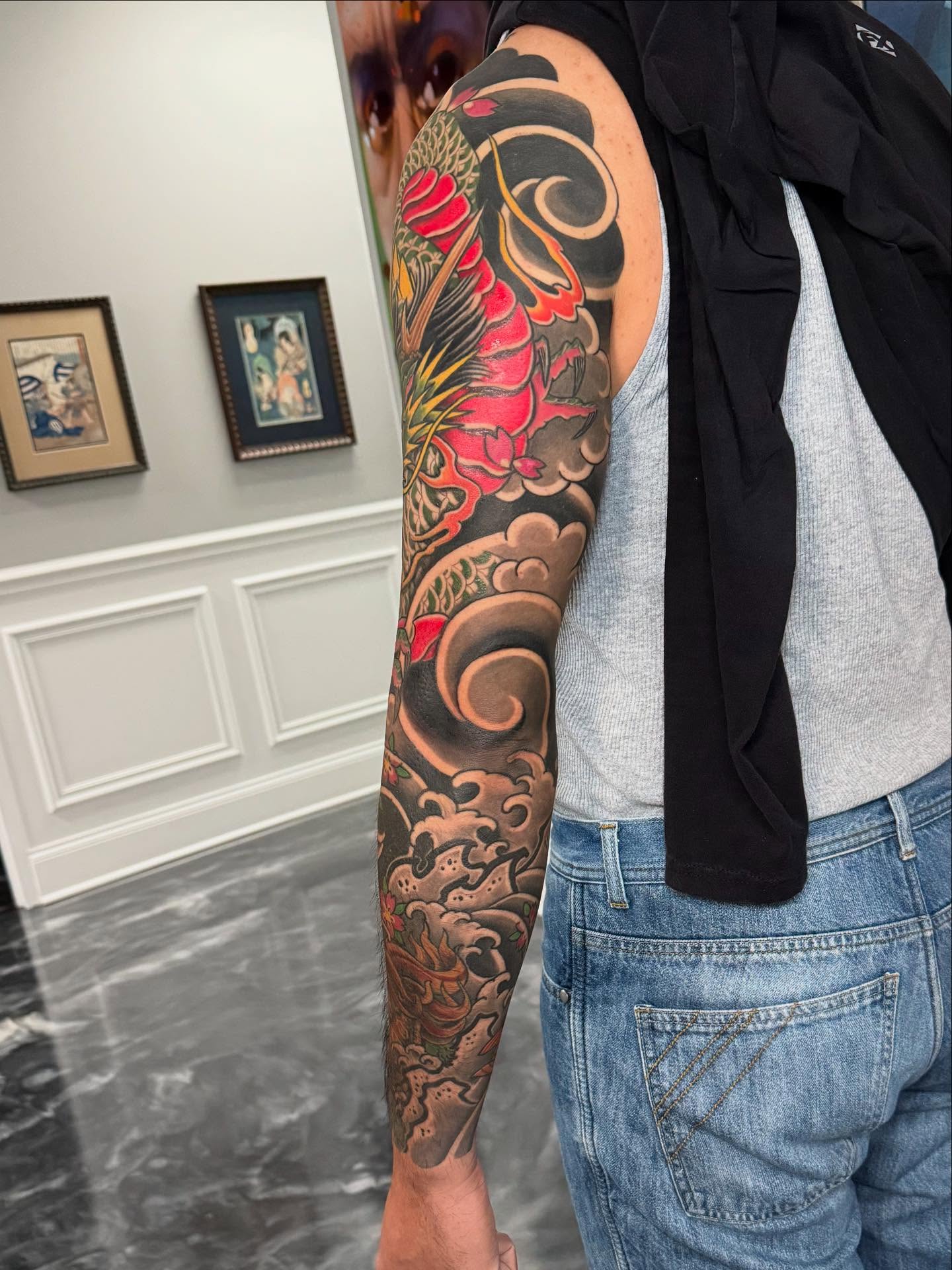 Tattoo by @mekong_lotus — japanese_irezumi