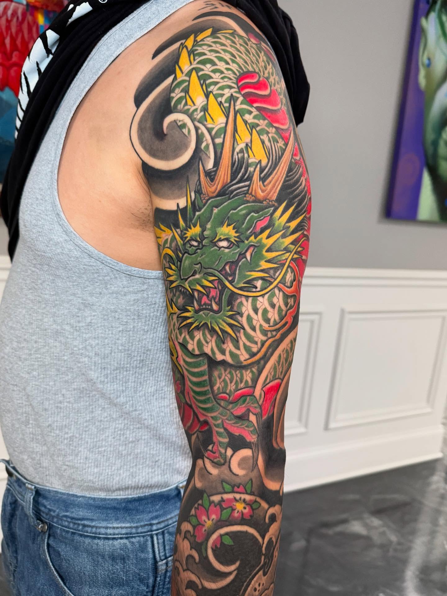 Tattoo by @mekong_lotus — japanese_irezumi