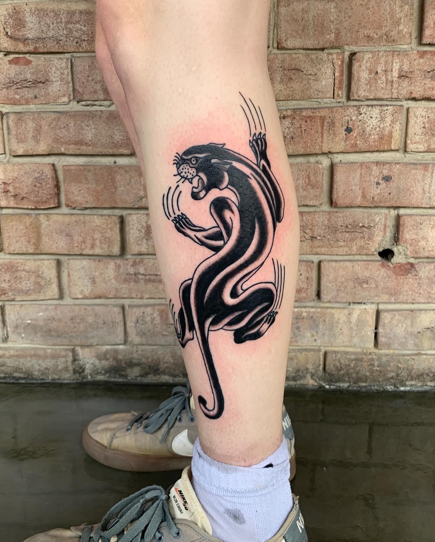 Tattoo by @drowsytattoos — black_and_grey