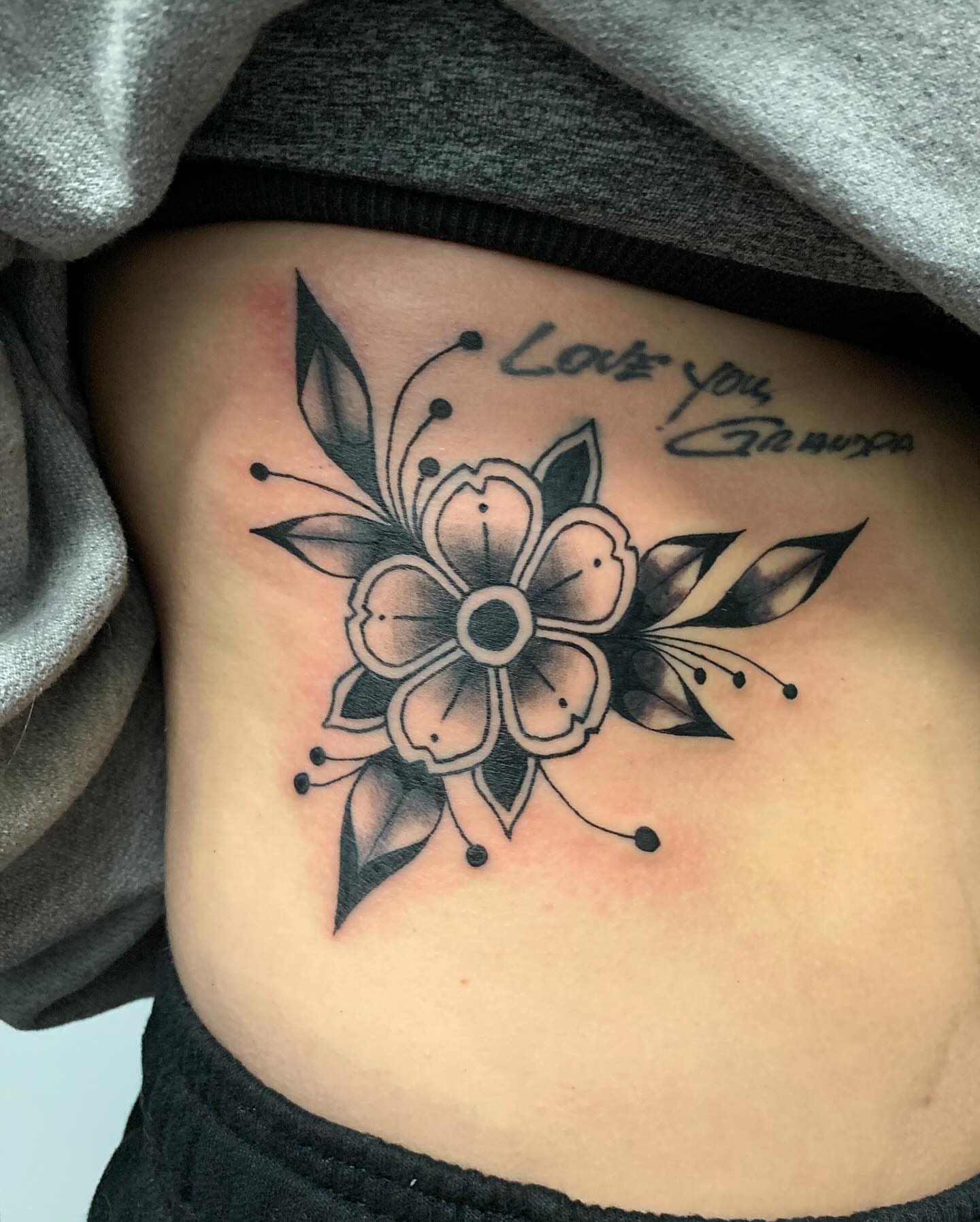 Tattoo by @drowsytattoos — black_and_grey