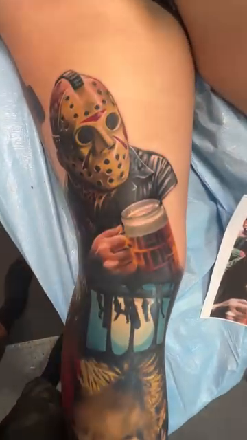 Tattoo by @secret_addiction_tattoos — realism, dark_realism