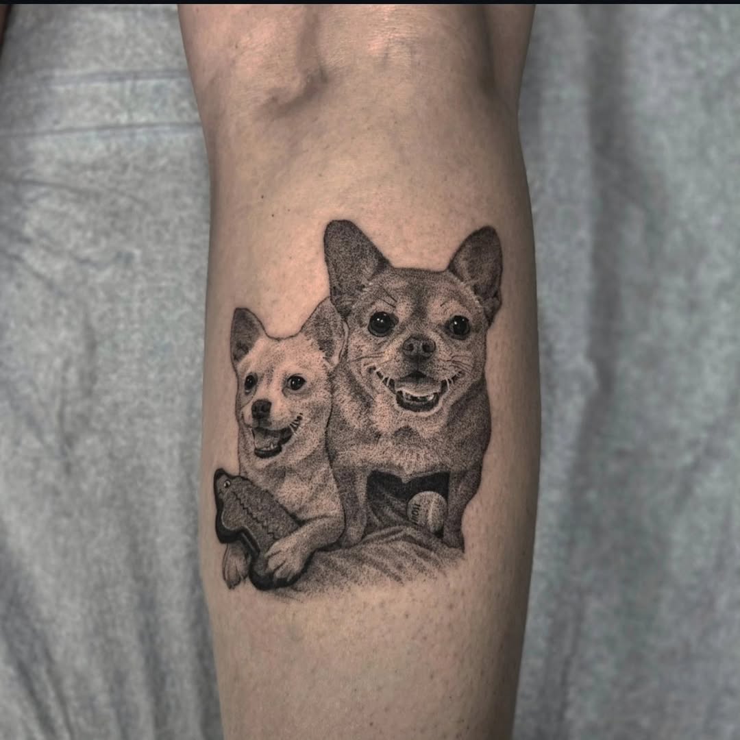 Tattoo by @kylejosephtattoo โ realism, black_and_grey
