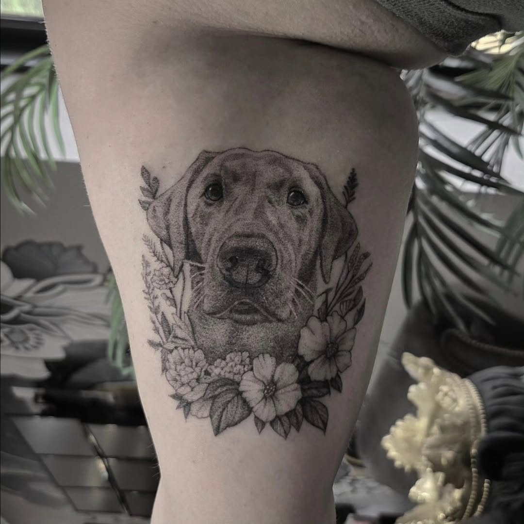 Tattoo by @kylejosephtattoo โ realism, black_and_grey