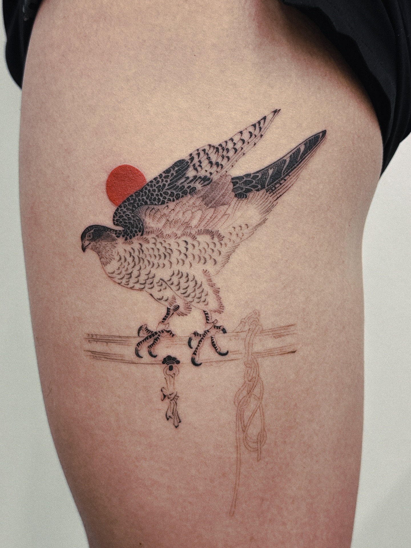 Tattoo by @bidan_gil — black_and_grey