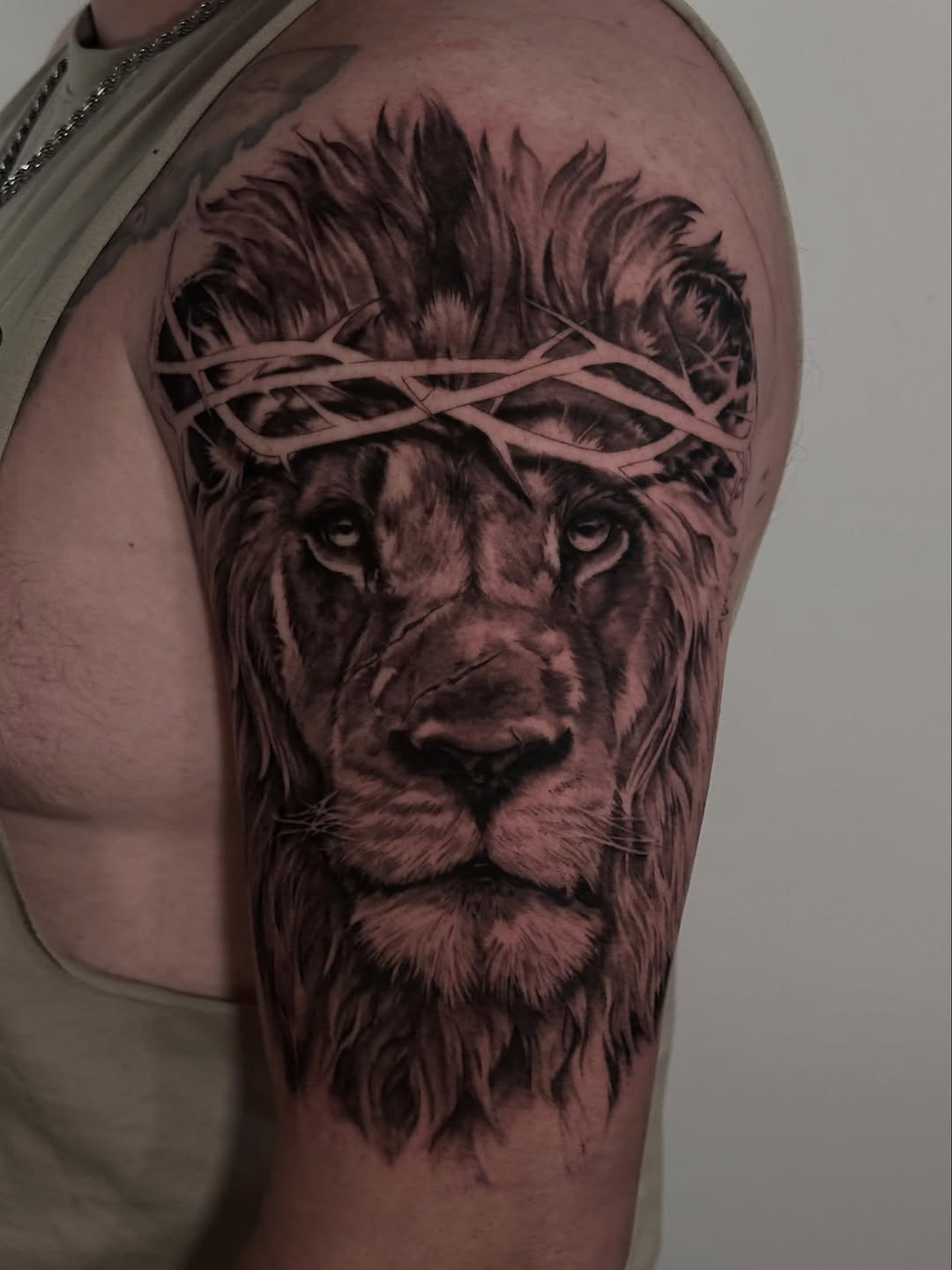 Tattoo by @mrlanecollins — realism, black_and_grey