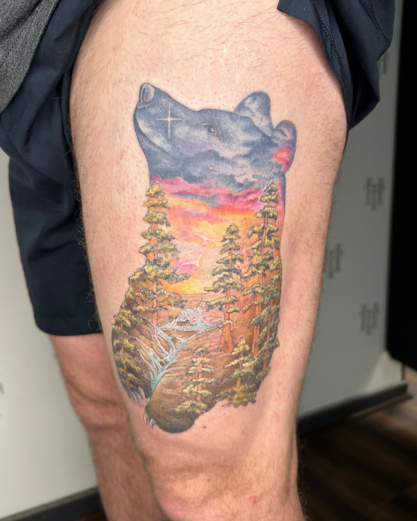 Tattoo by @therubygore — realism, dotwork