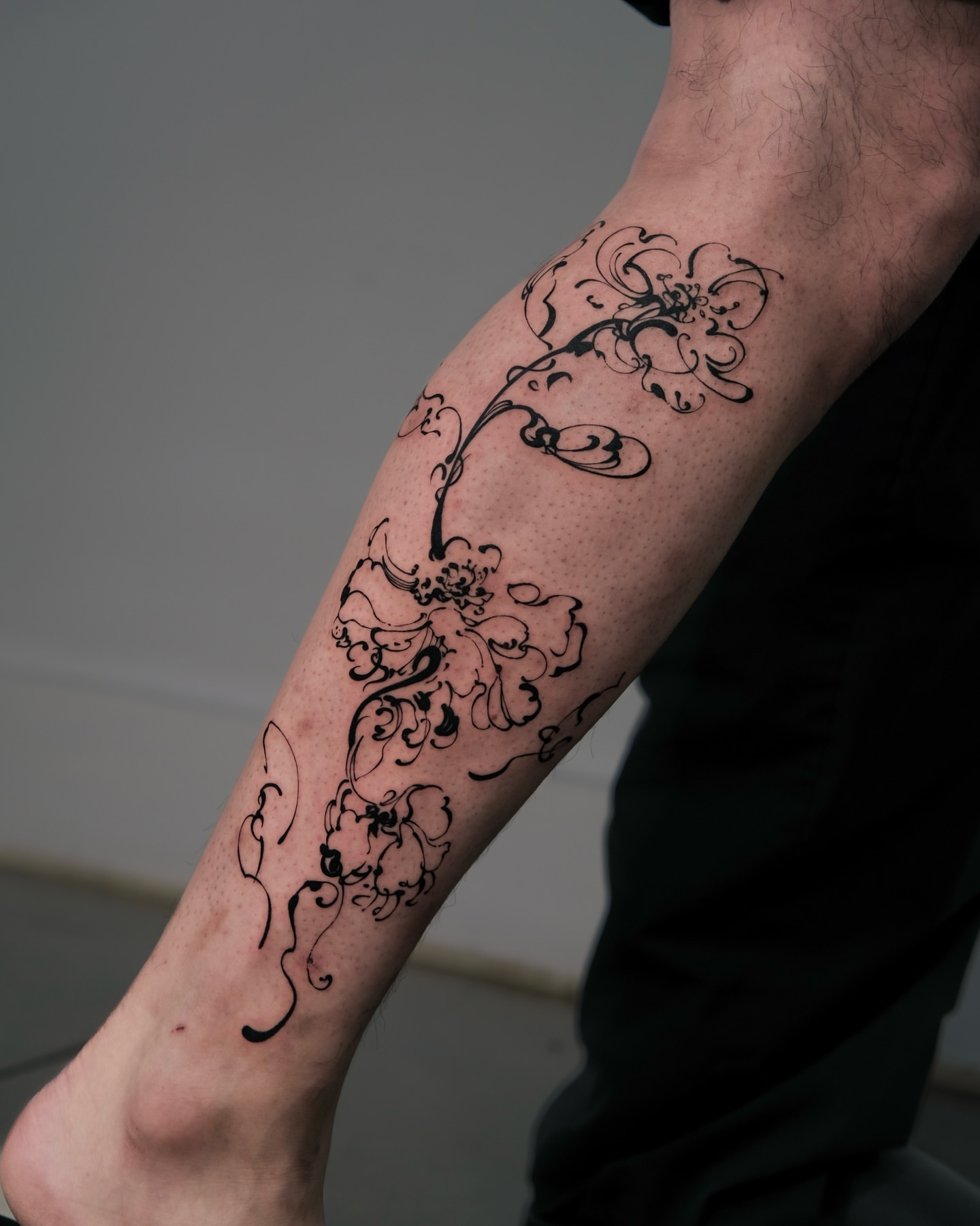 Tattoo by @theonly4zoy — black_and_grey
