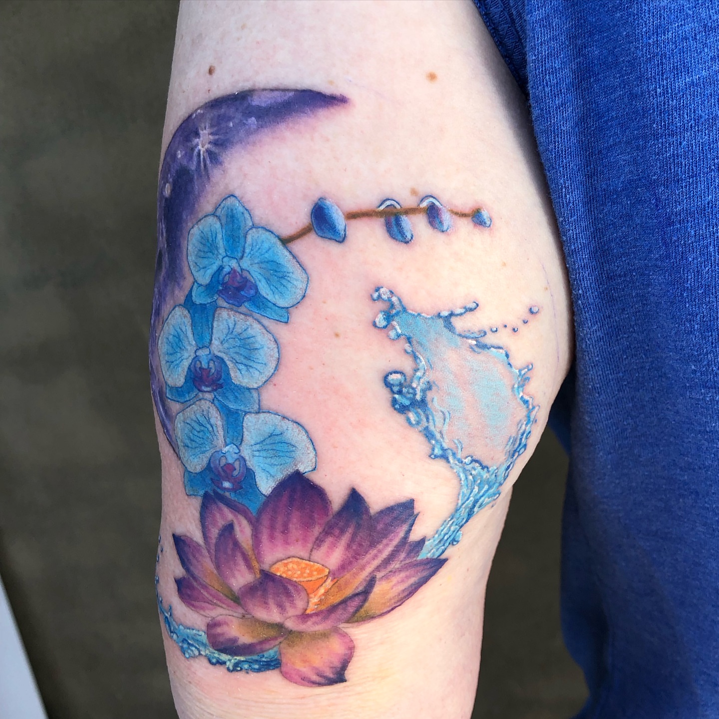 Tattoo by @aidabtattoo — watercolor, realism
