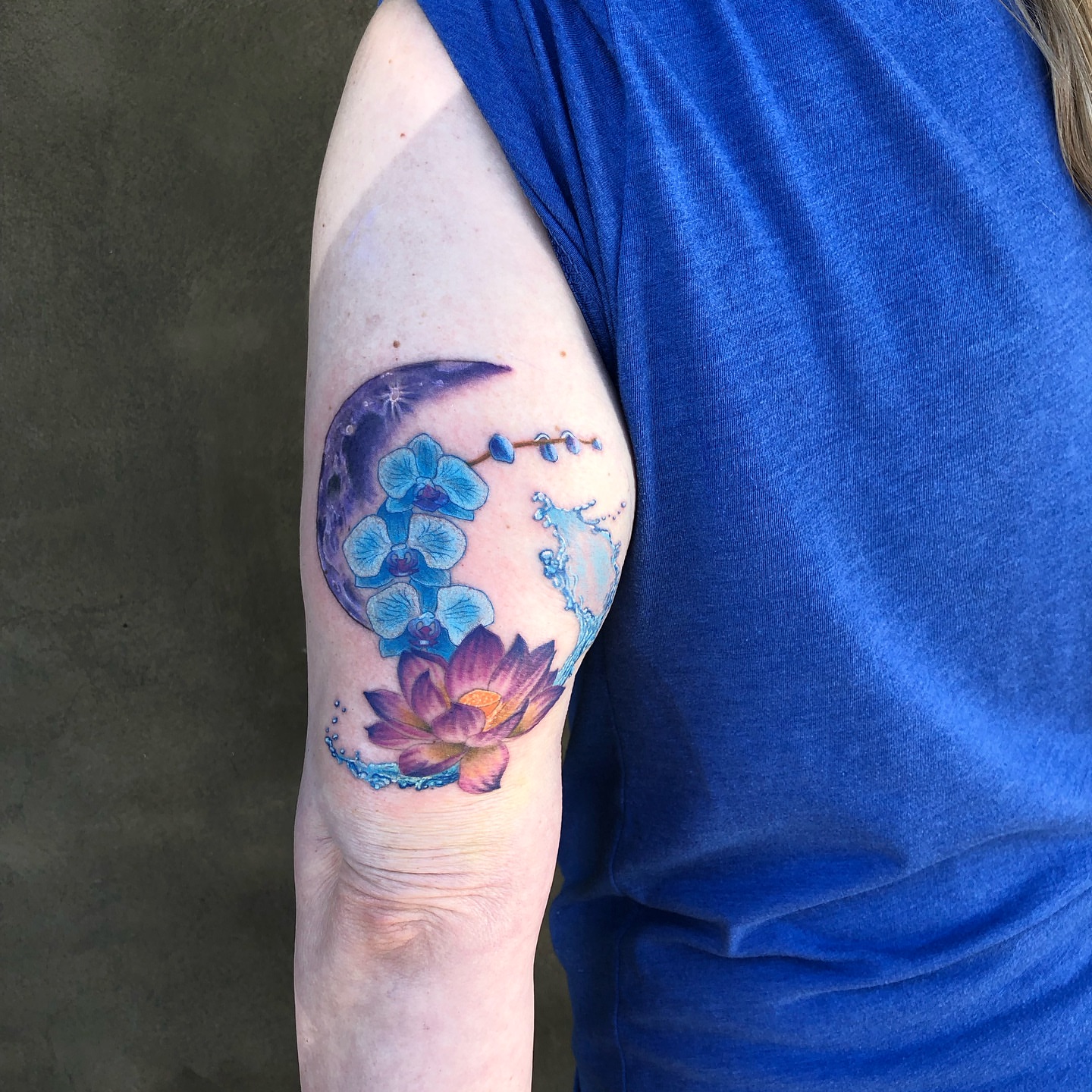 Tattoo by @aidabtattoo — watercolor, new_school