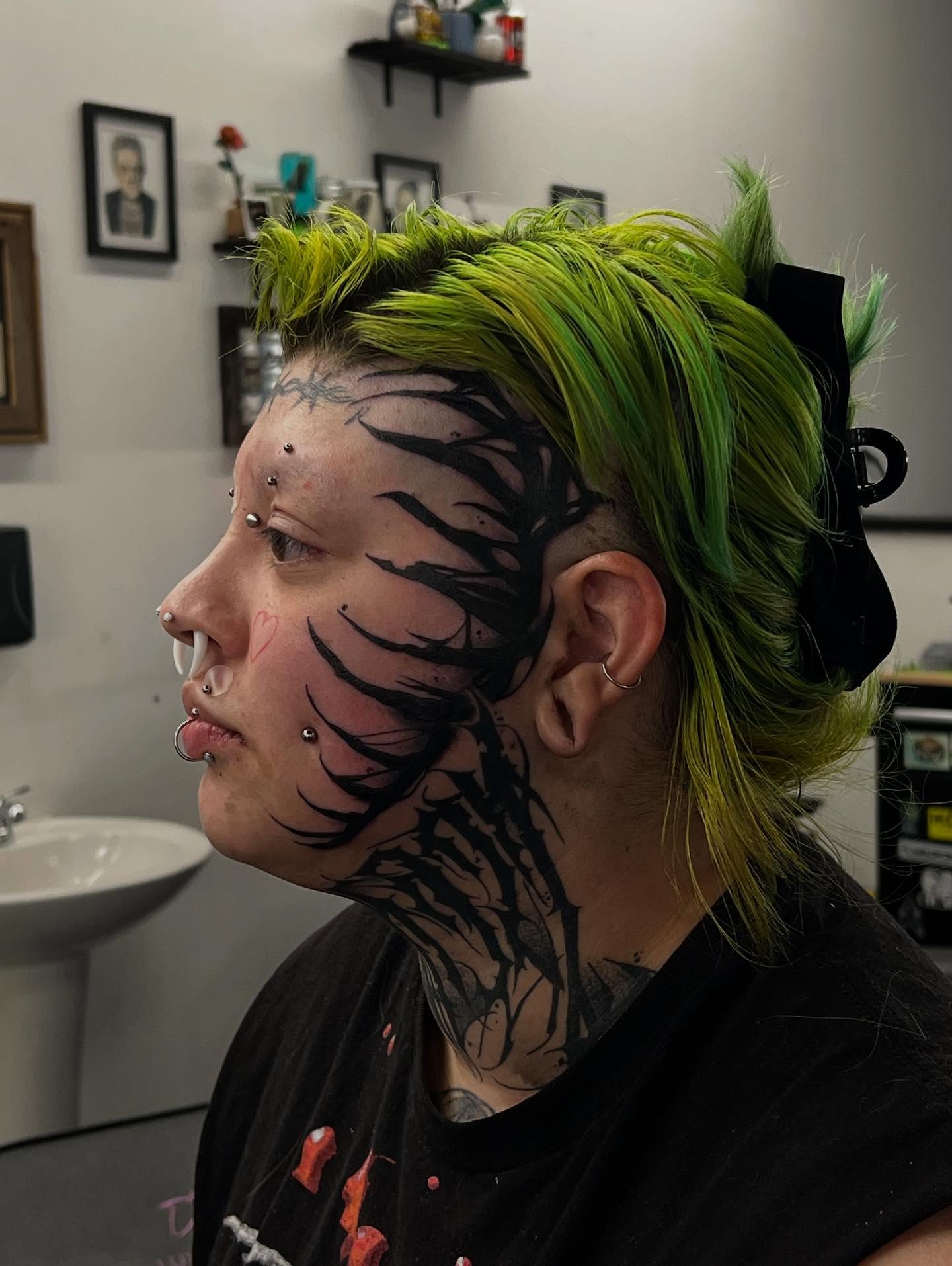 Tattoo by @theclovengnome — black_and_grey