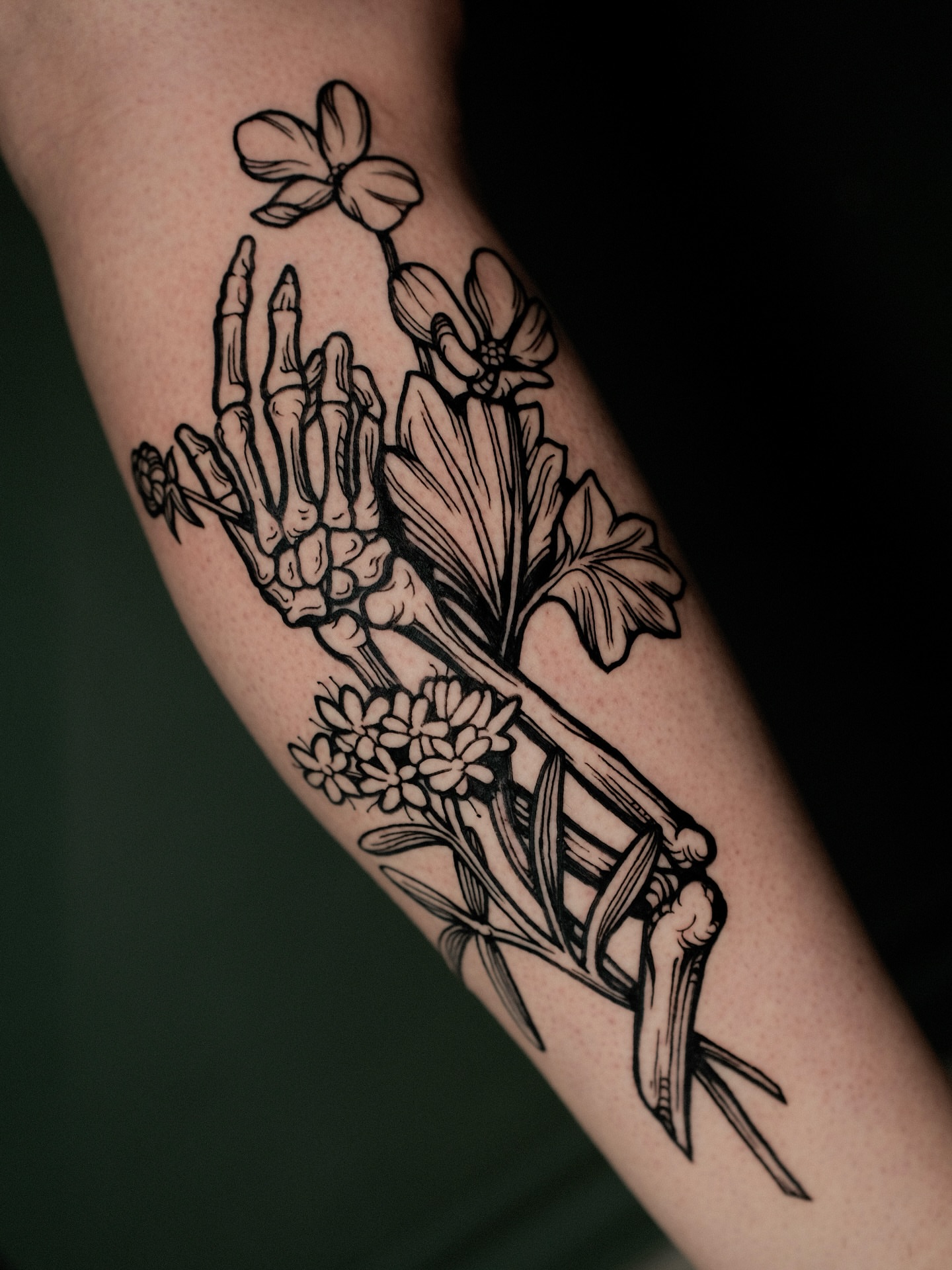 Tattoo by @staydoomed — black_and_grey