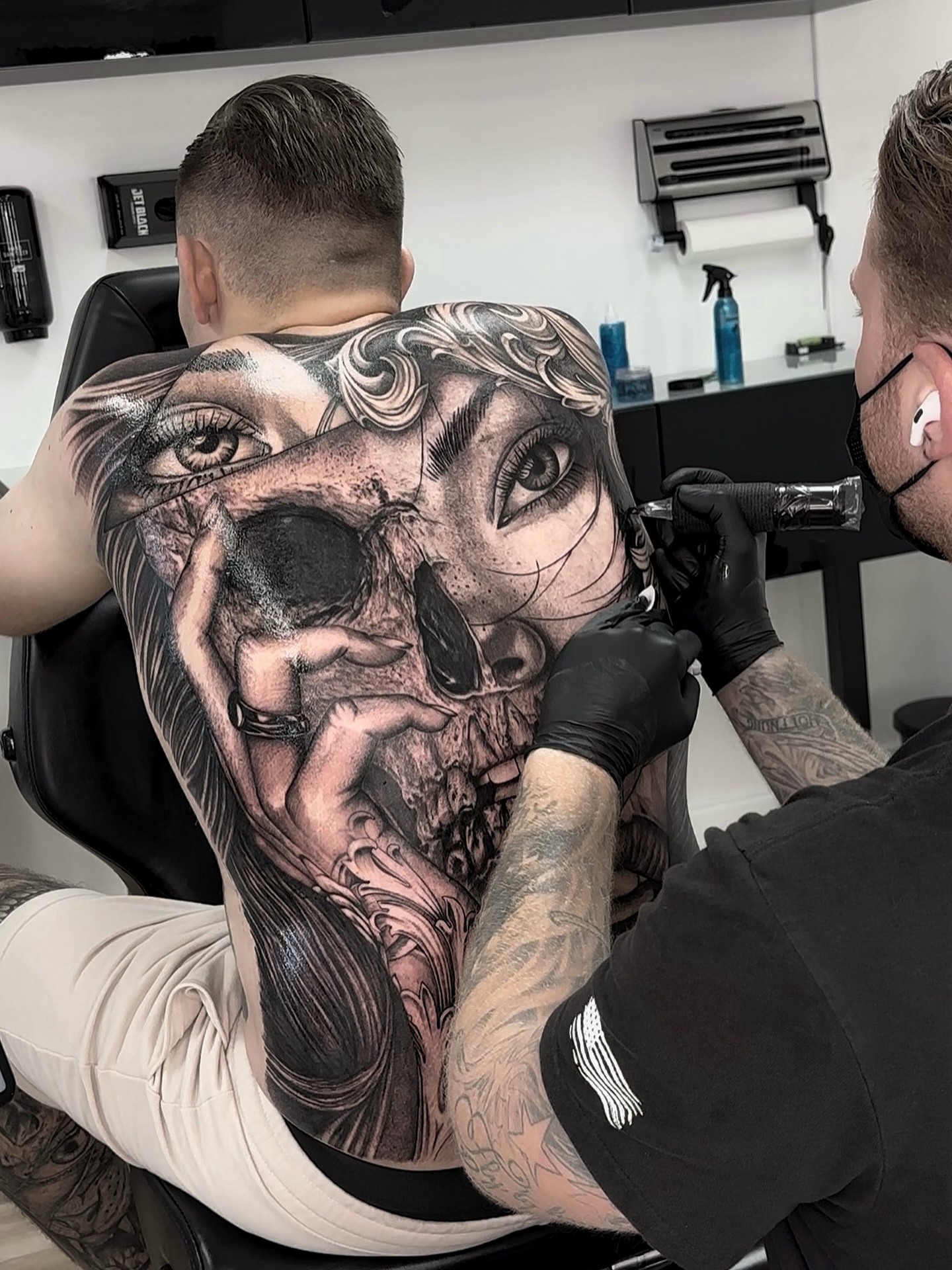 Tattoo by @enjoylifetattoos — realism, dark_realism