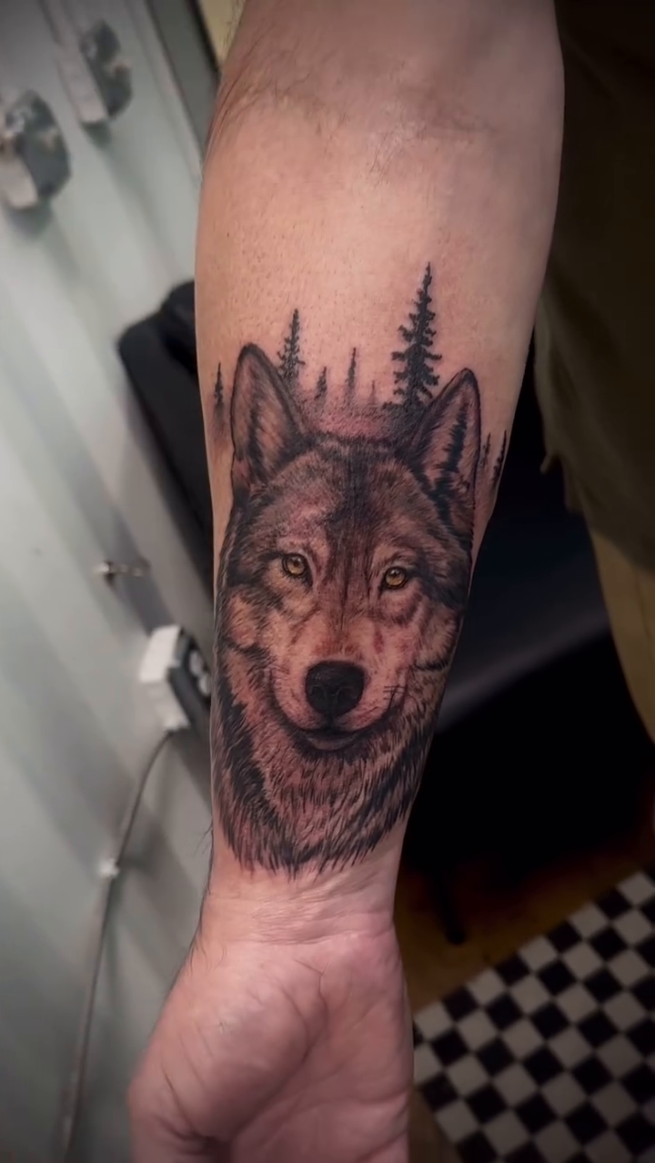 Tattoo by @tattooarielle — realism, black_and_grey