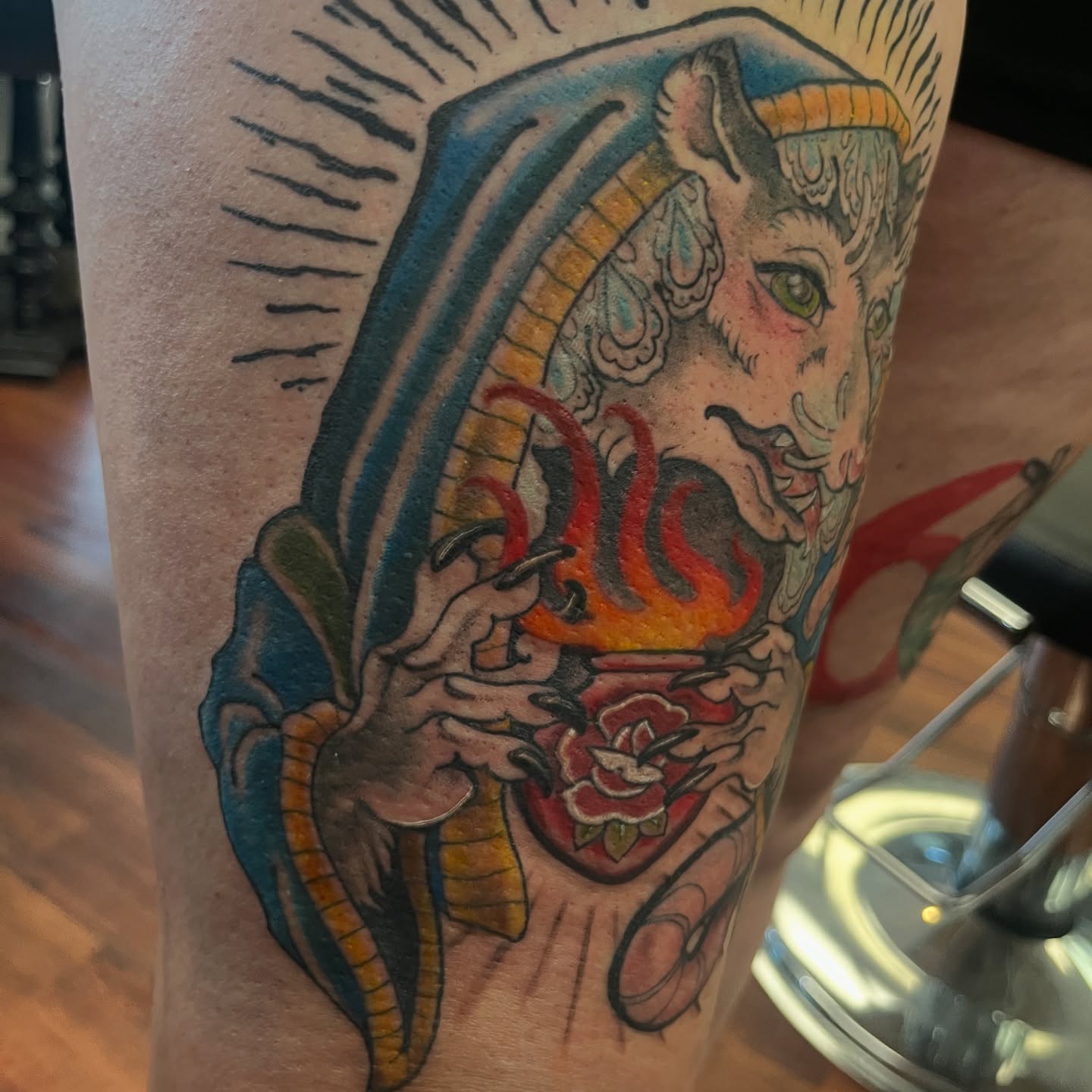Tattoo by @caitoscreations — american_traditional