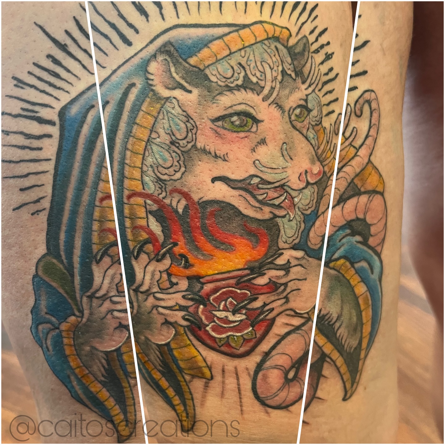Tattoo by @caitoscreations — american_traditional