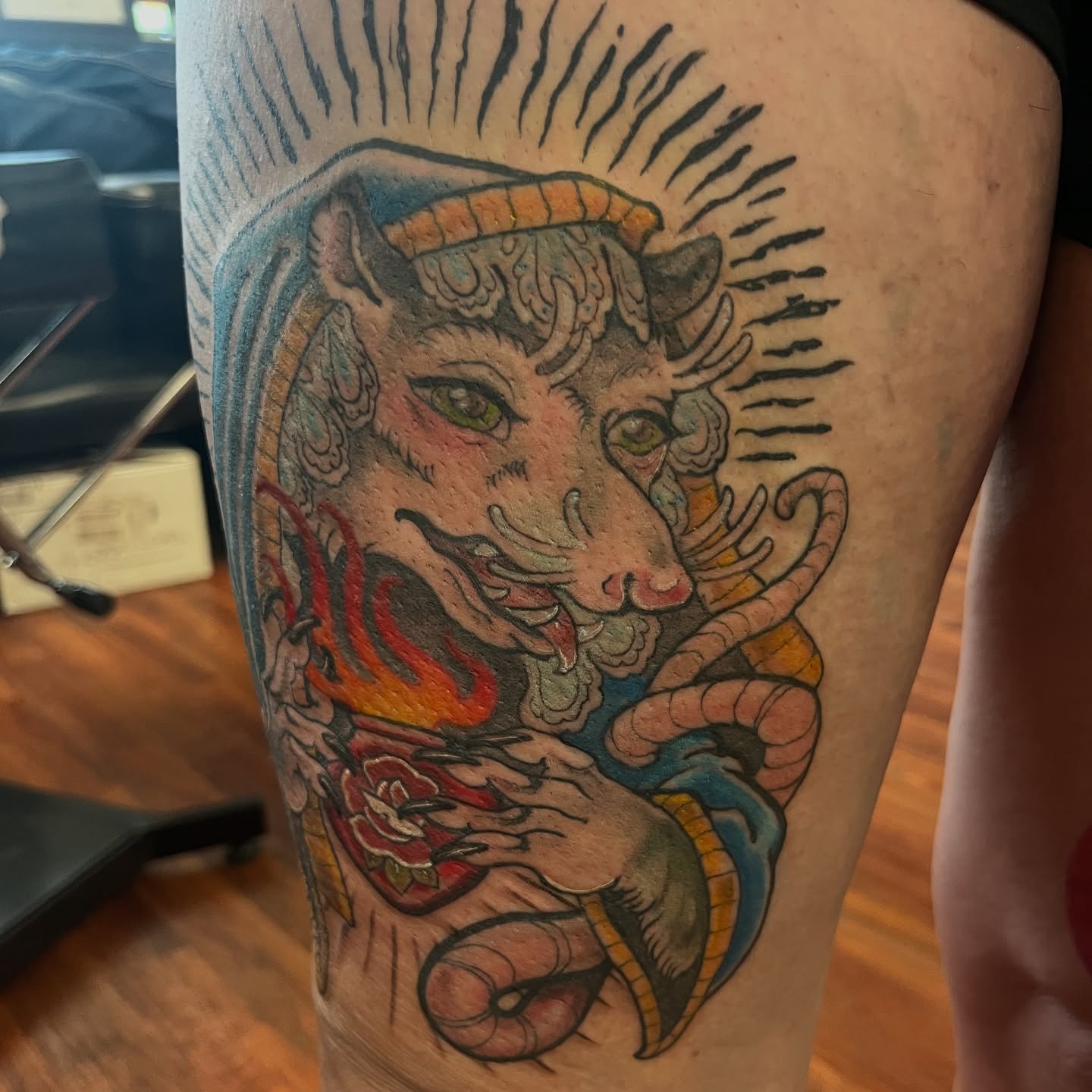 Tattoo by @caitoscreations — american_traditional