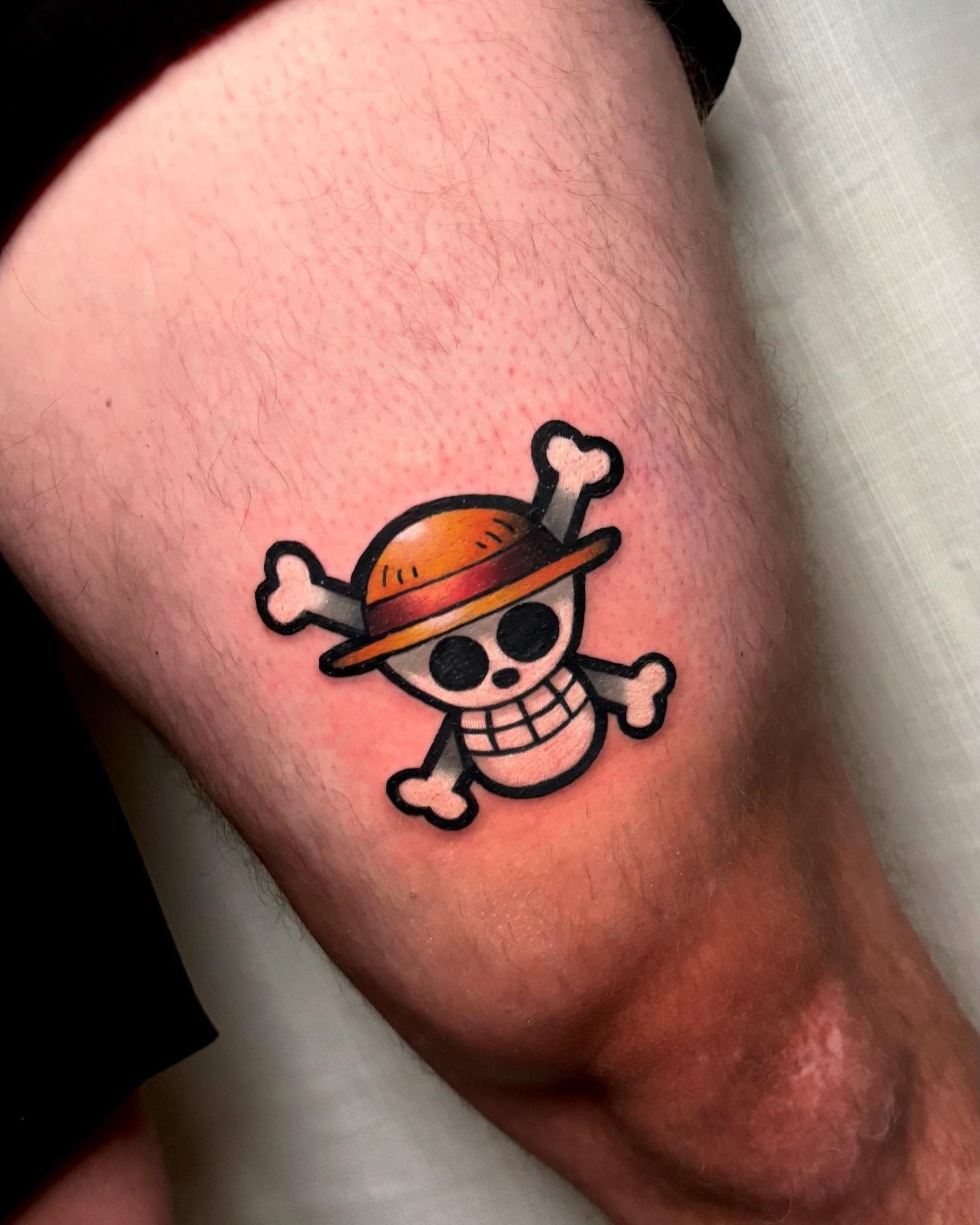 Tattoo by @beeinkedbyjess — anime
