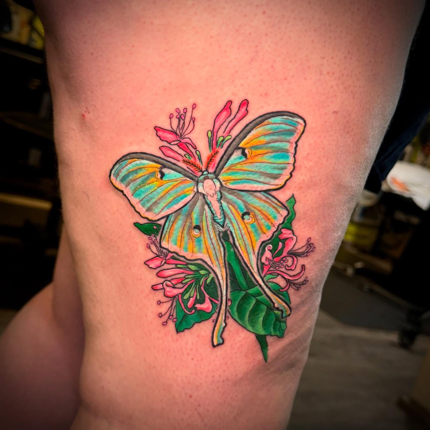 Tattoo by @stevielichous — new_school, realism