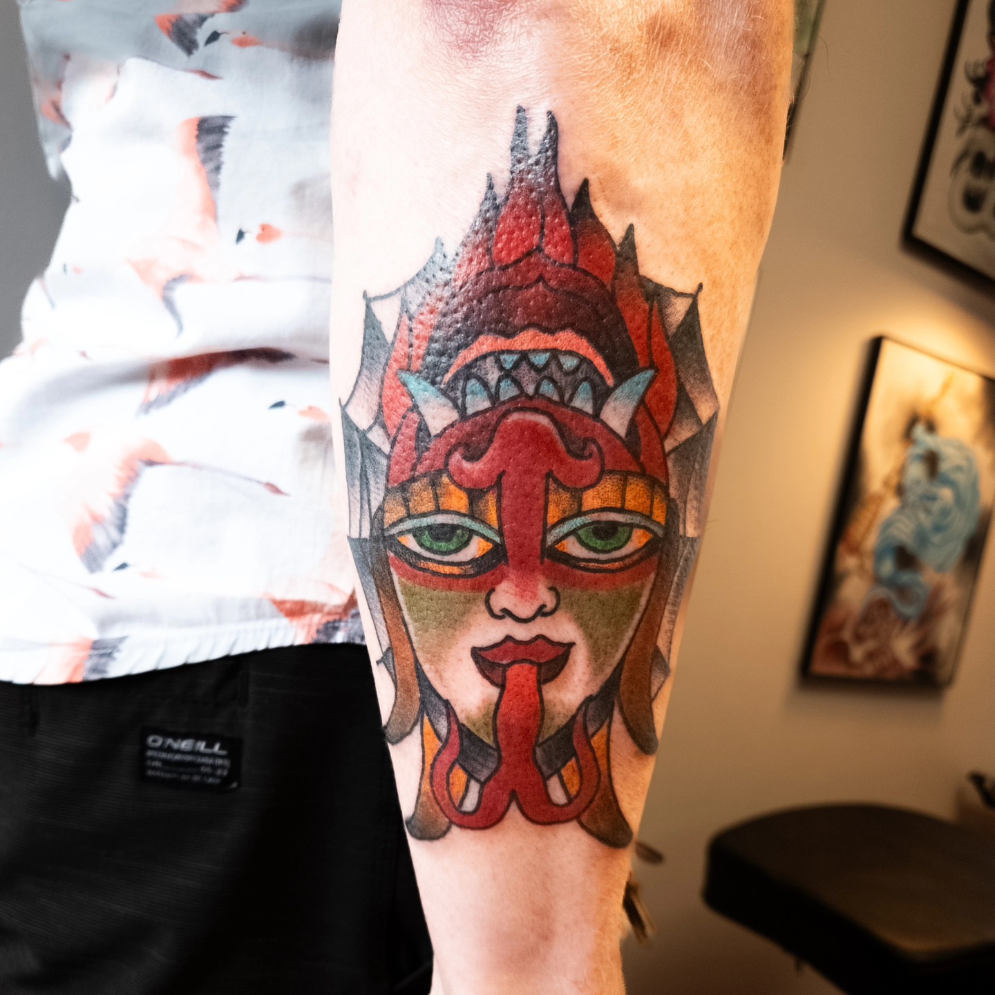Tattoo by @jasonpellandtattoo — dotwork, geometric