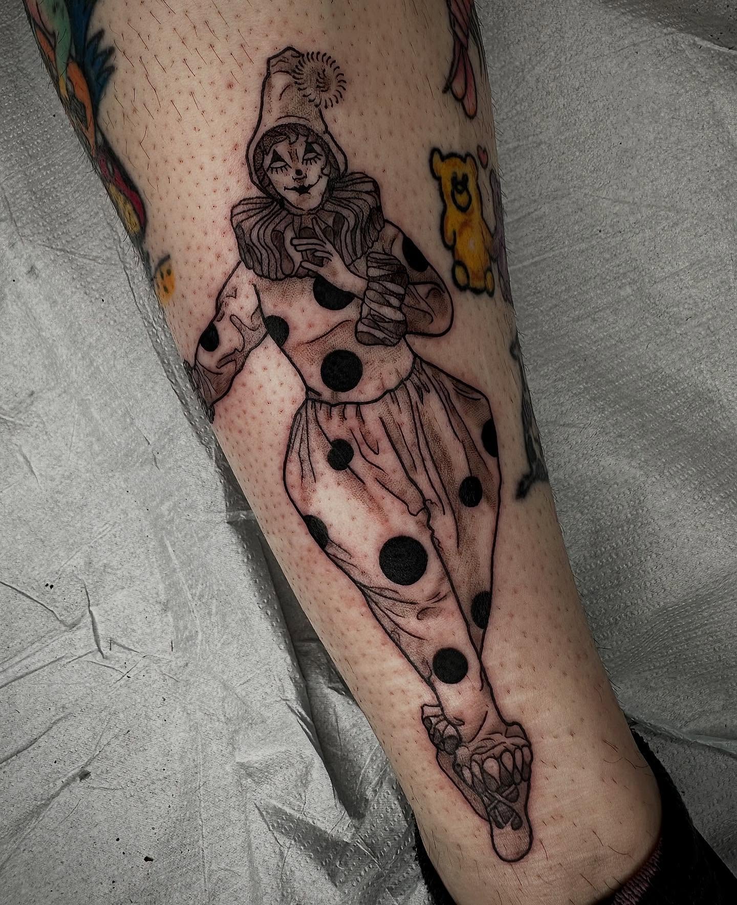 Tattoo by @jakejtattoos — dotwork
