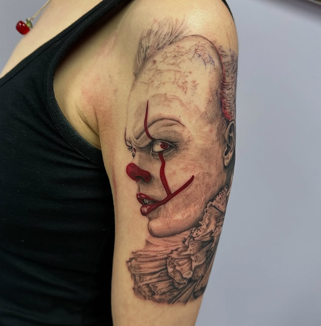 Tattoo by @d.ismailovink — realism, dark_realism