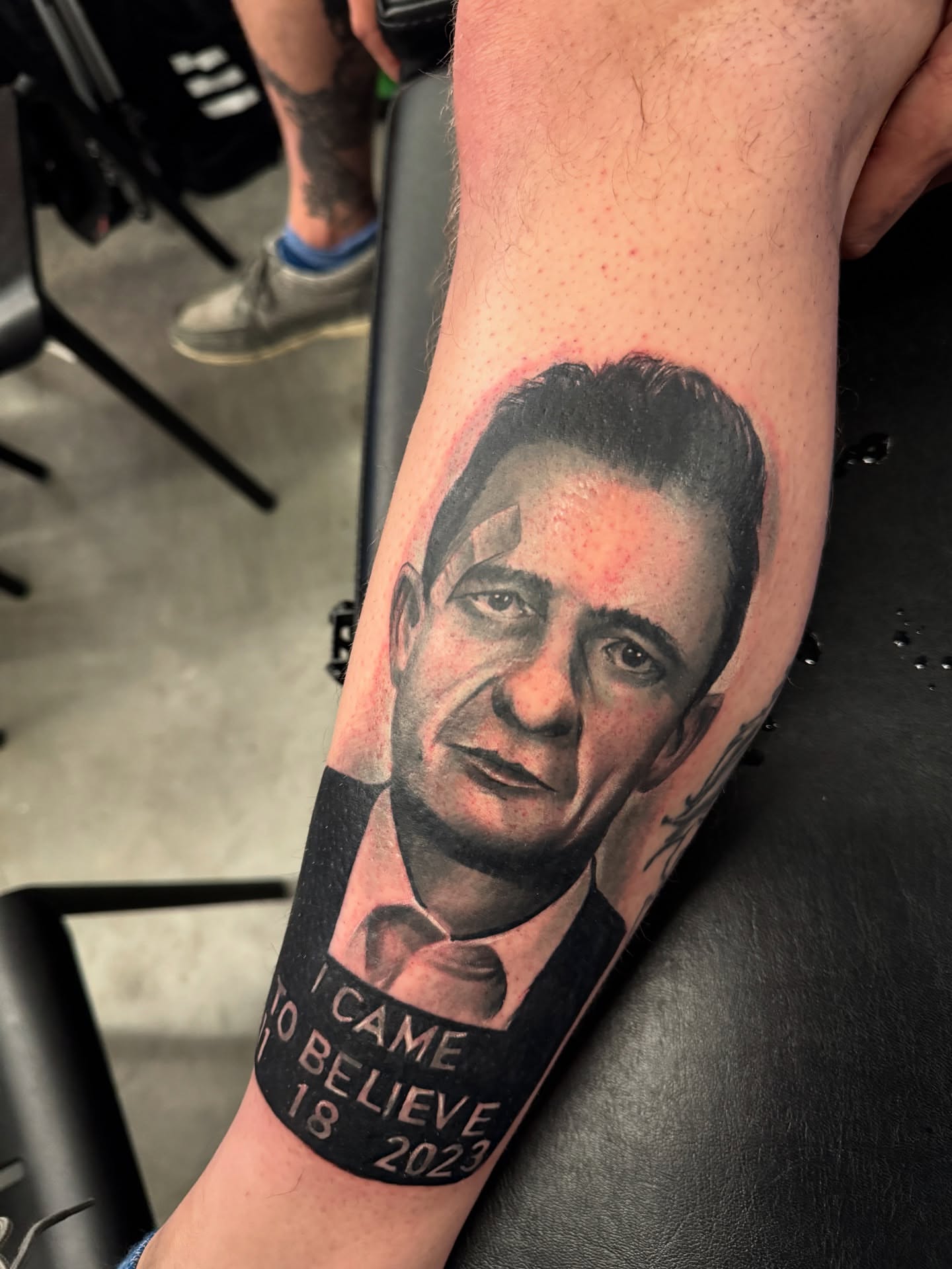Tattoo by @garrettrautio โ realism