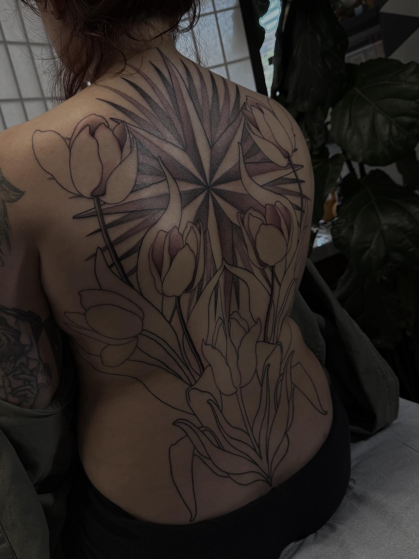 Tattoo by @tattoosbygina — black_and_grey