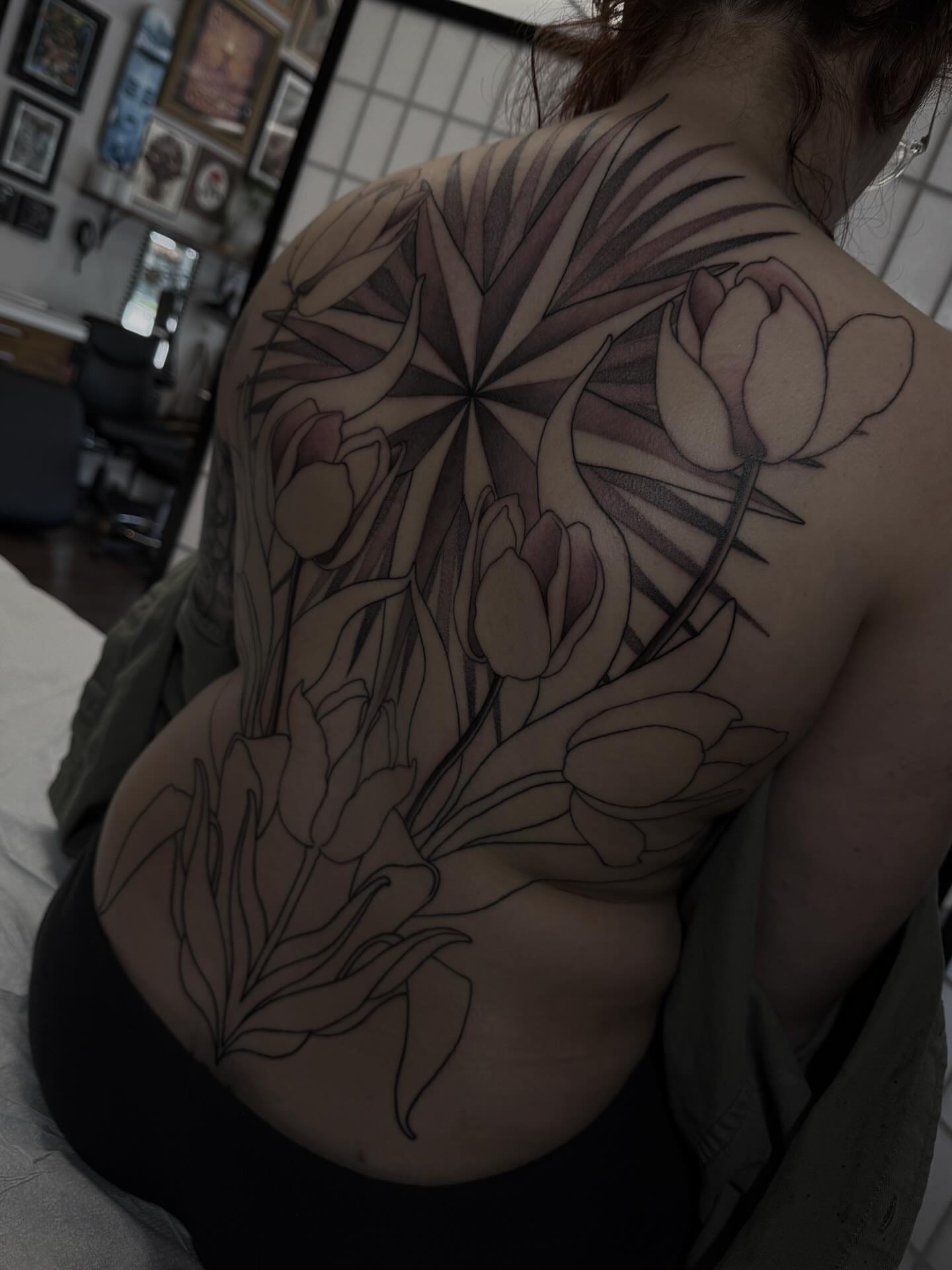 Tattoo by @tattoosbygina — black_and_grey