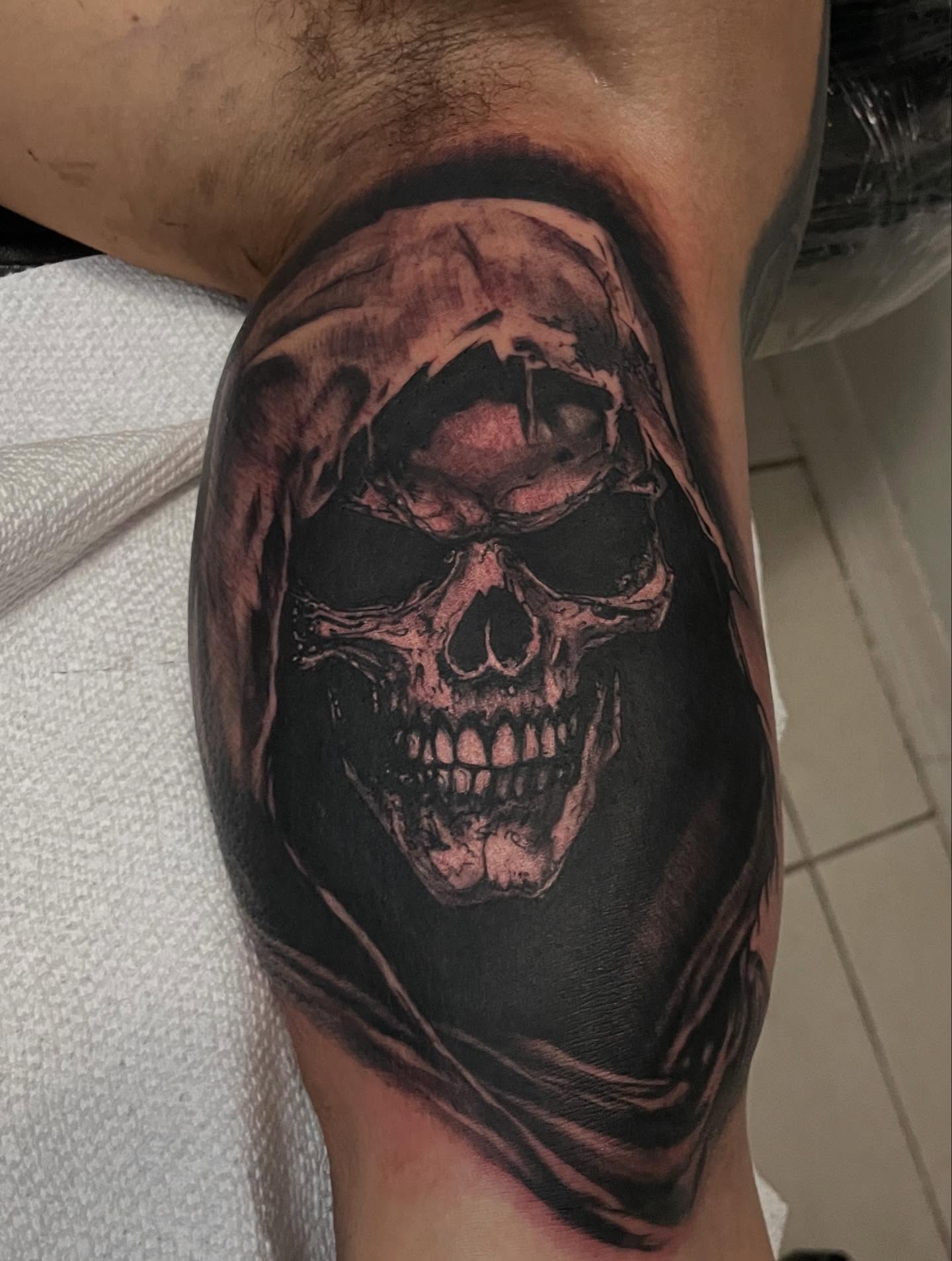 Tattoo by @payaso187 — dark_realism