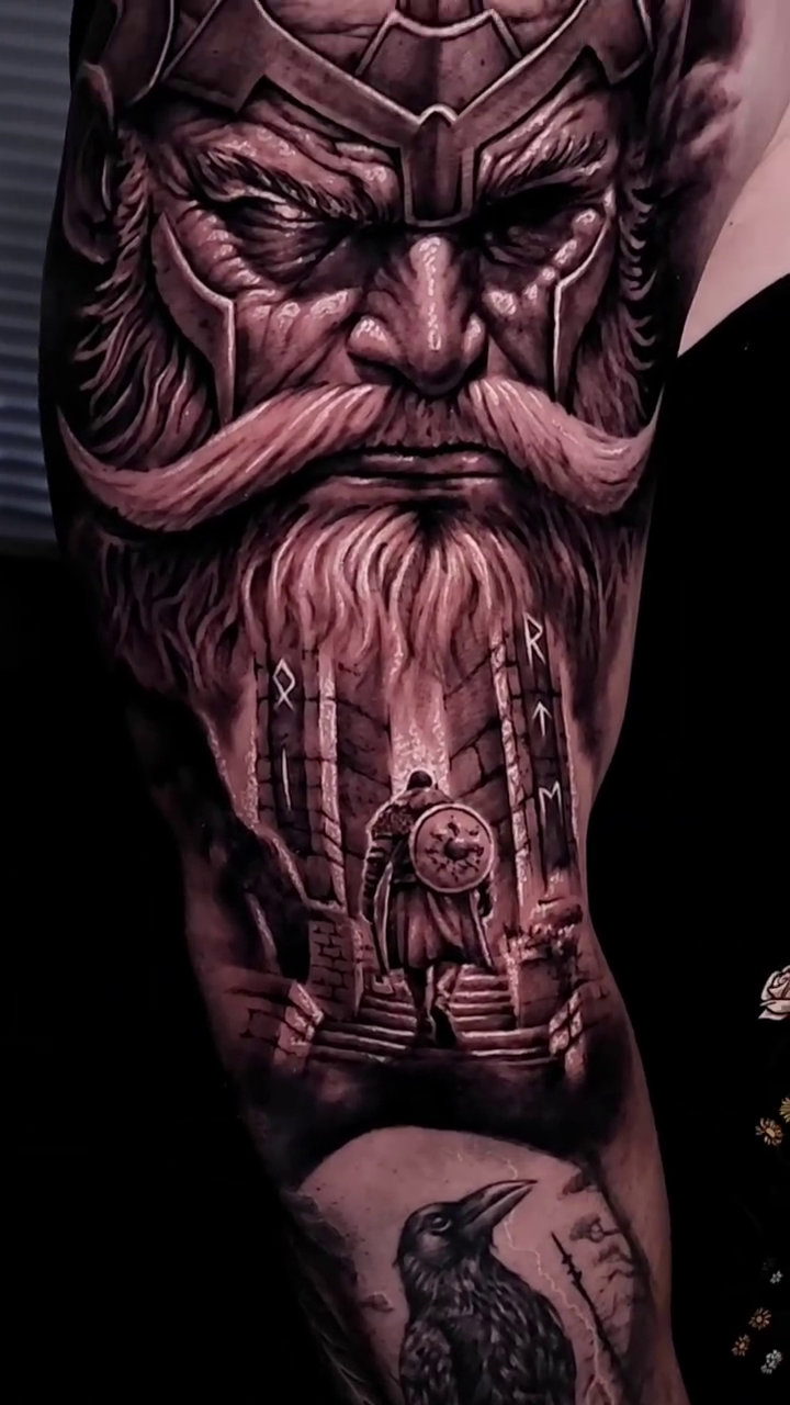 Tattoo by @david_rhapsody — realism, black_and_grey