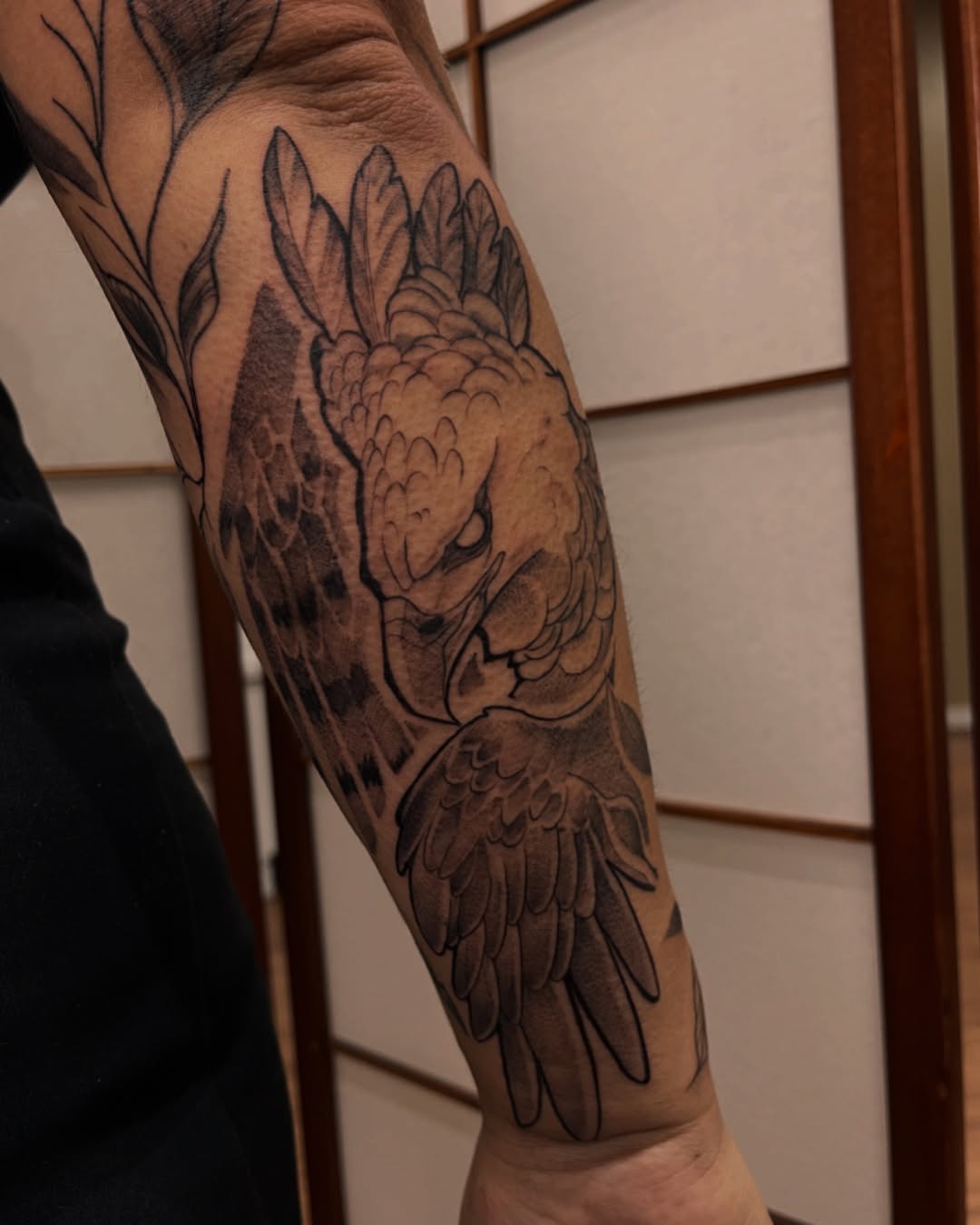 Tattoo by @eudipaula — black_and_grey