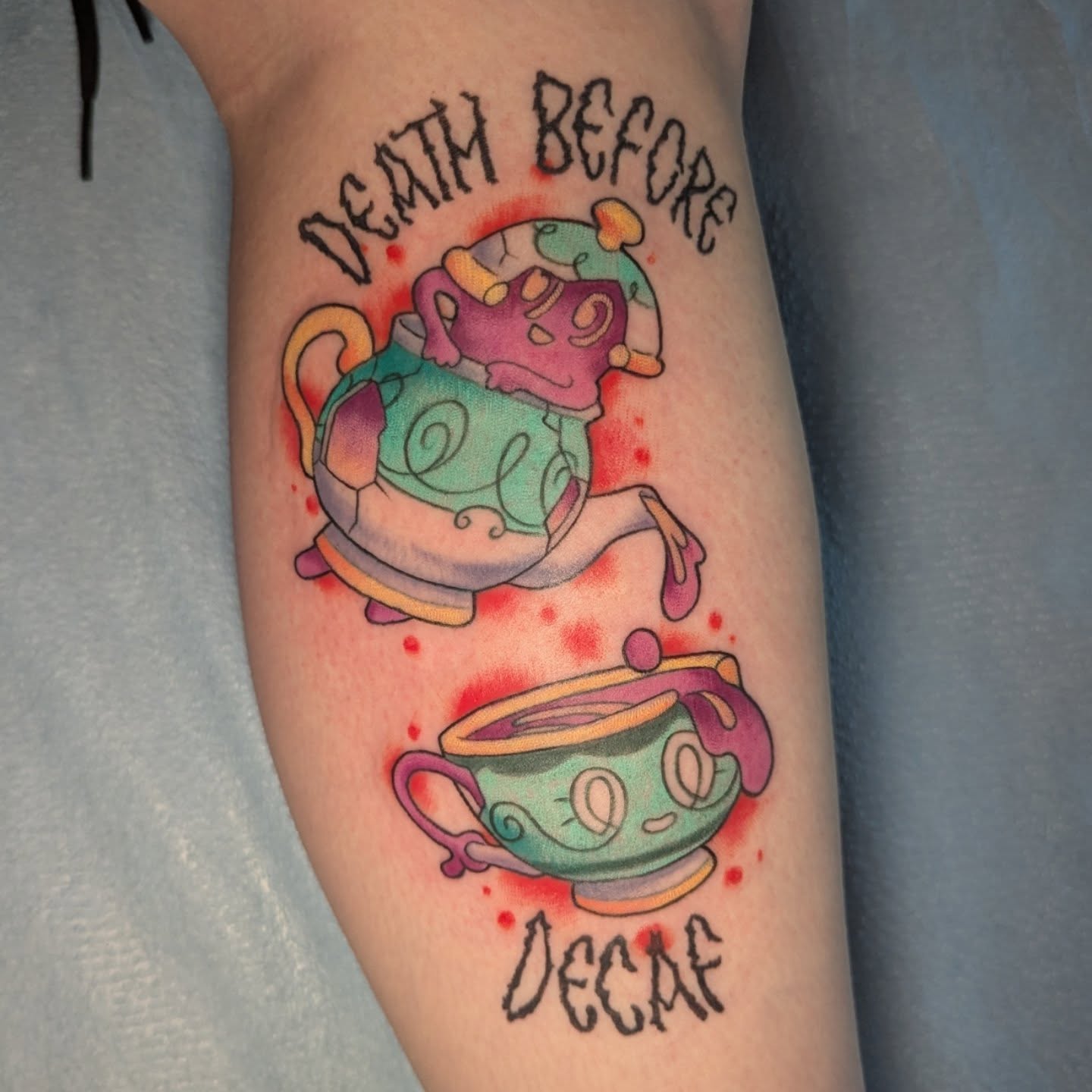 Tattoo by @ricefu_asa — watercolor