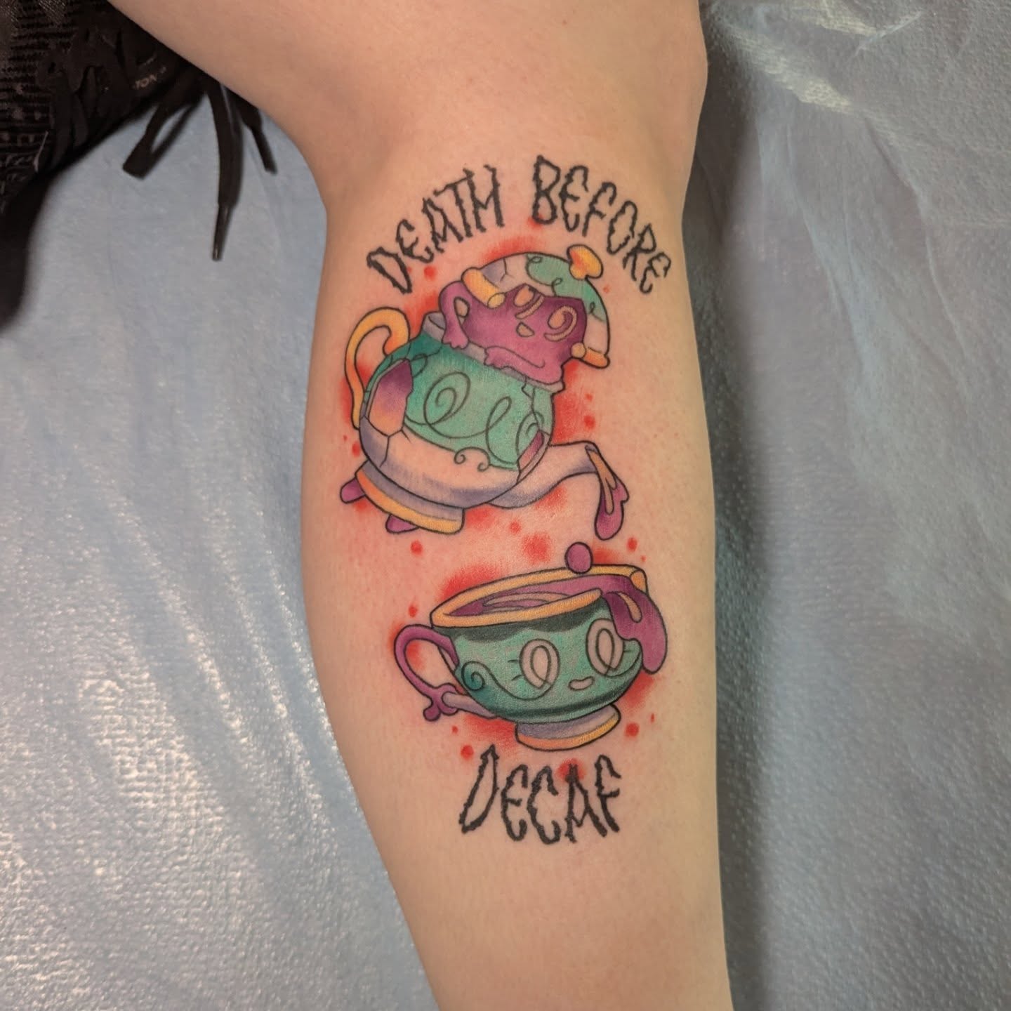Tattoo by @ricefu_asa — watercolor