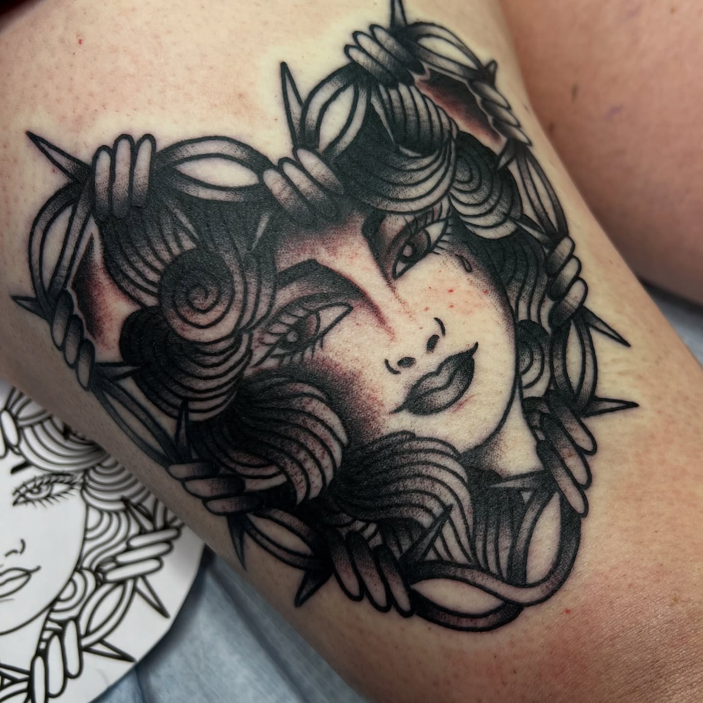 Tattoo by @ffititattoo — black_and_grey
