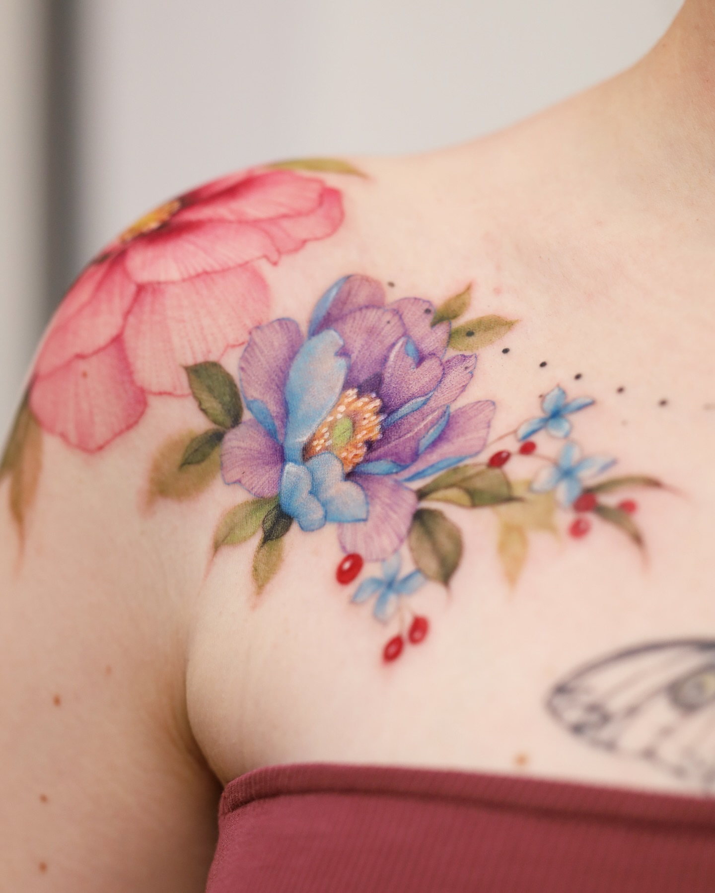 Tattoo by @tattooist_silo — watercolor