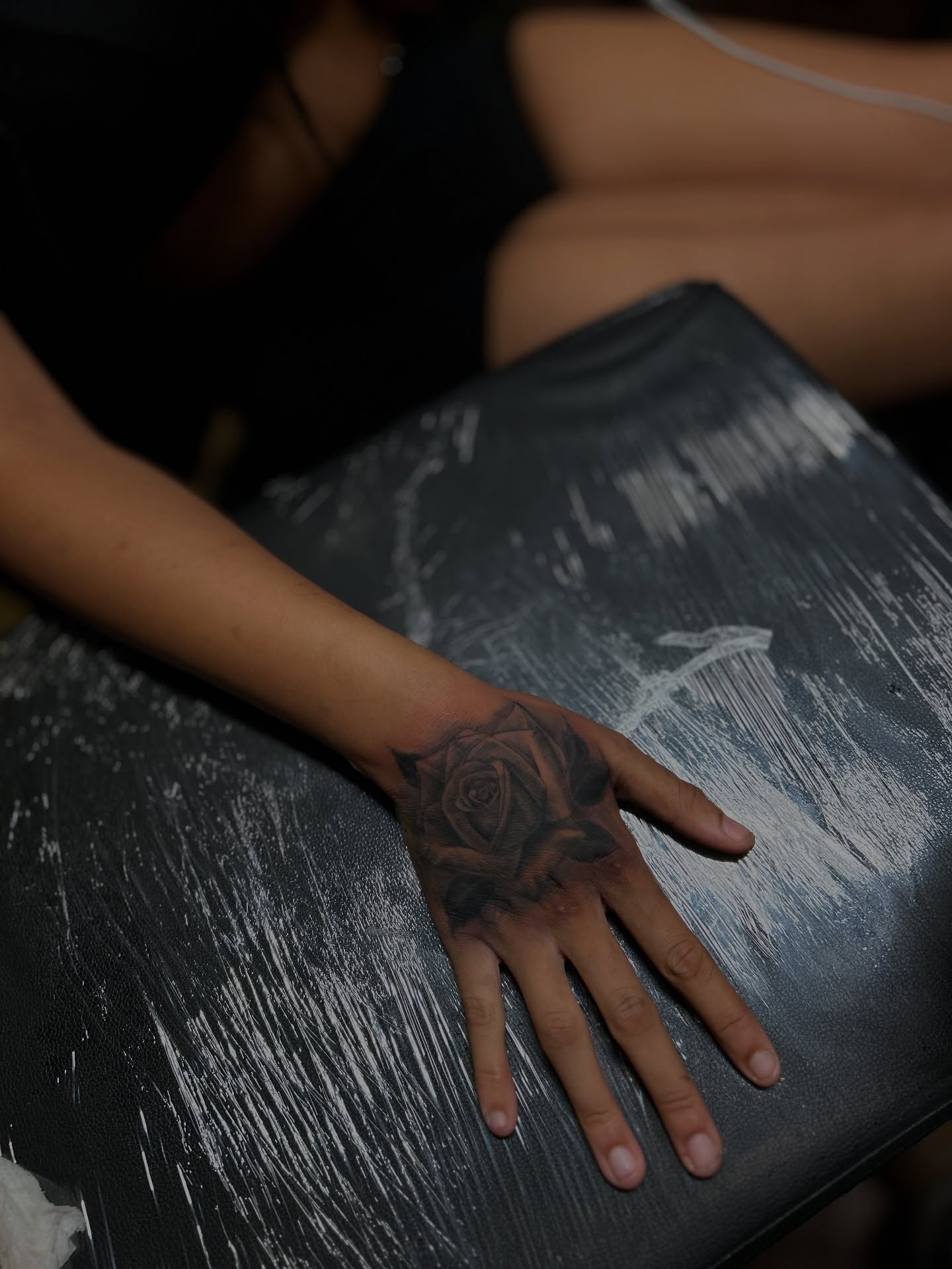 Tattoo by @misfitink β black_and_grey