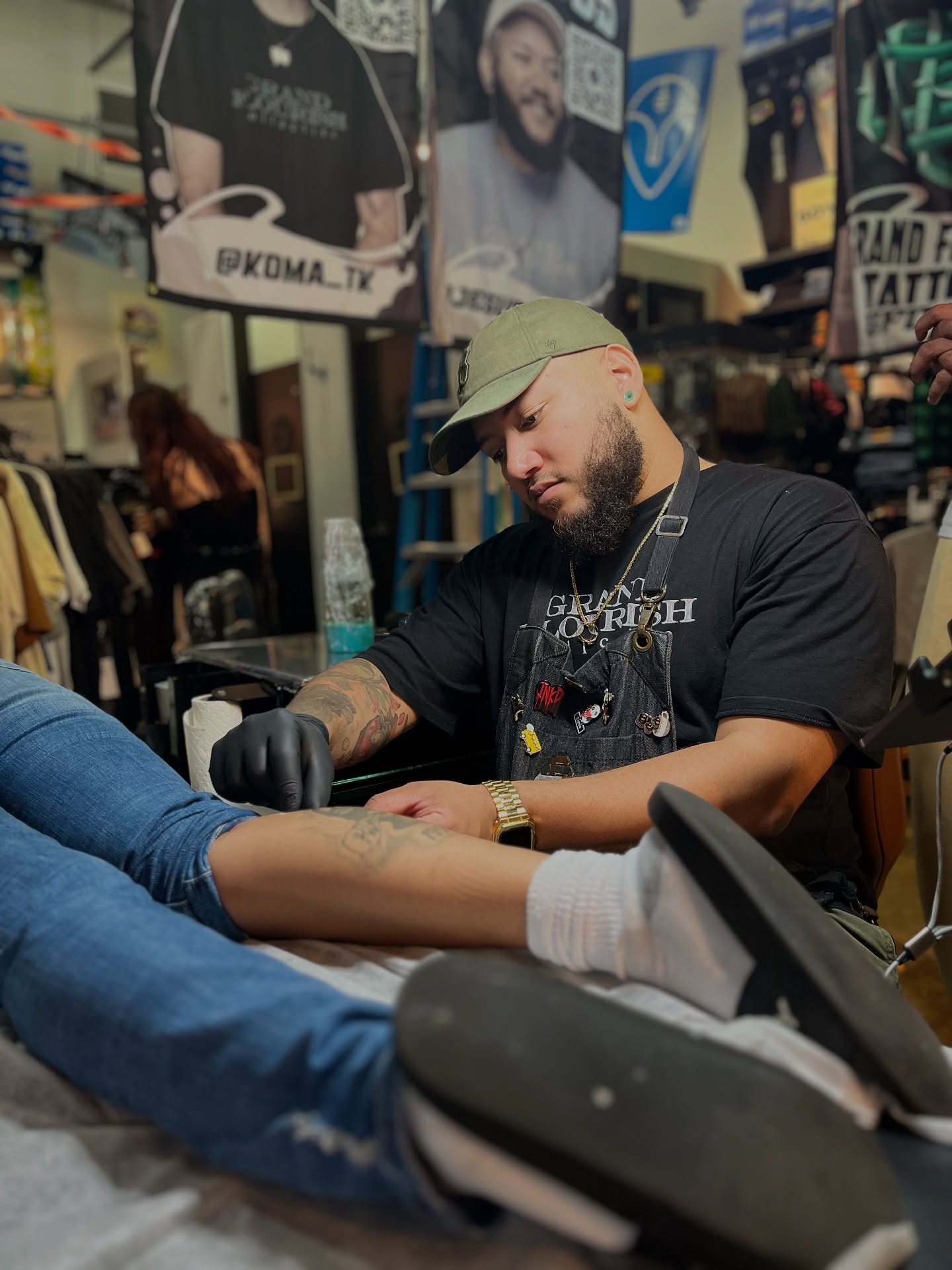 Tattoo by @jesustattoos — black_and_grey