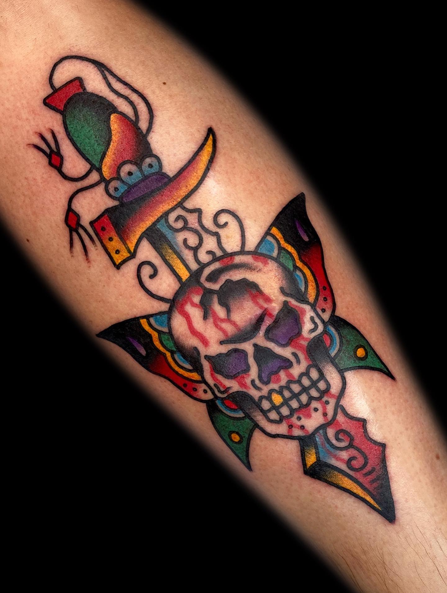 Tattoo by @squid_tattoos — american_traditional