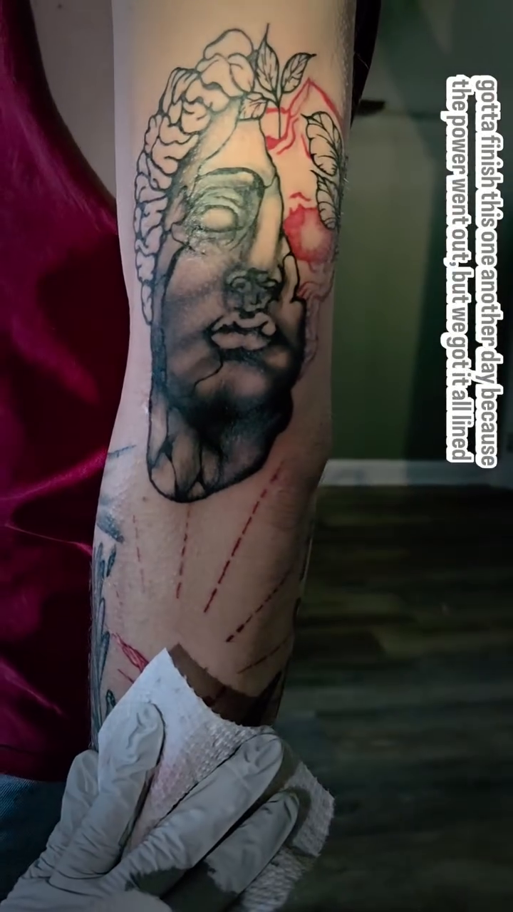 Tattoo by @cerberustattoos — black_and_grey, realism